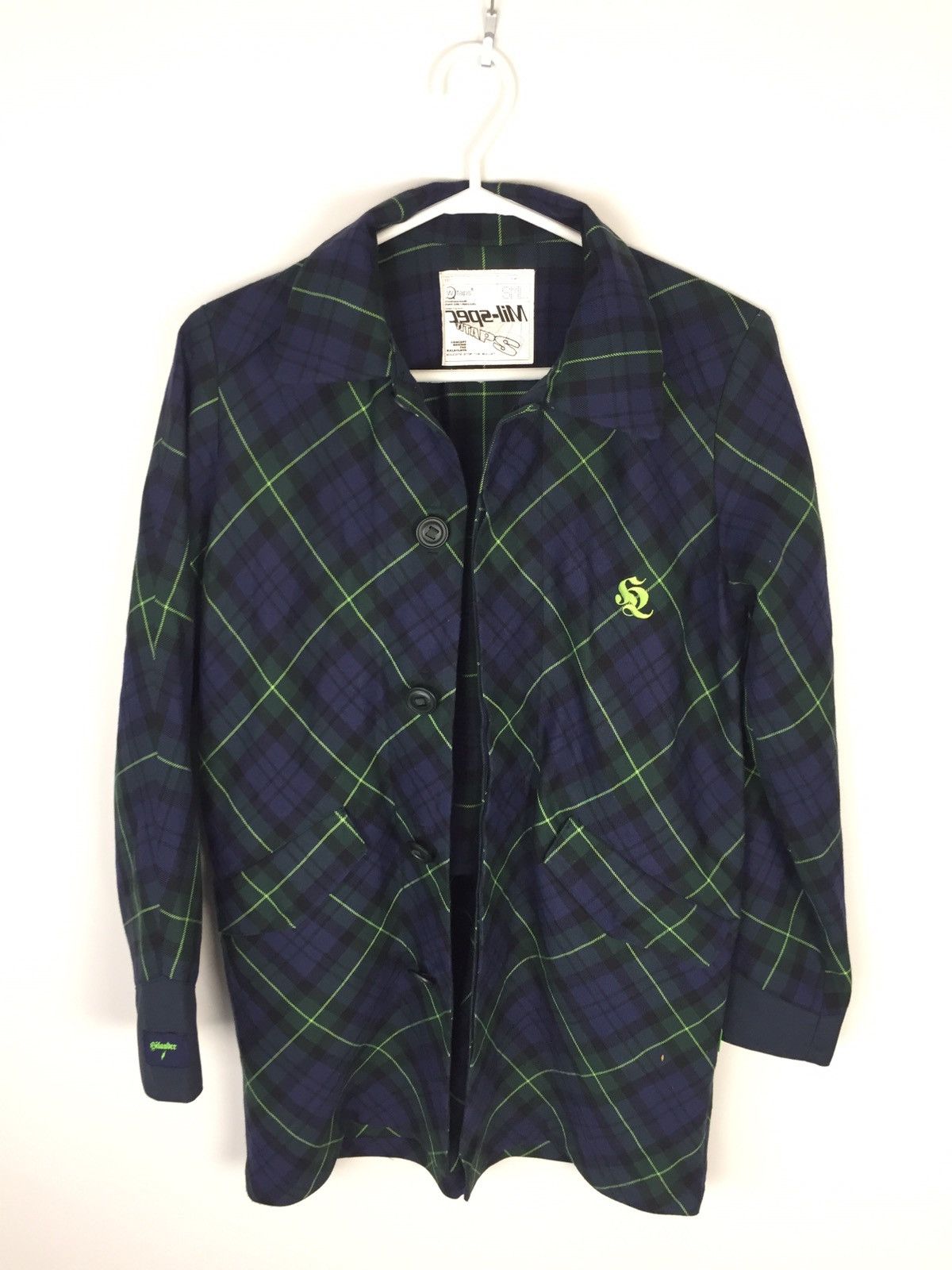 Wtaps Wtaps Vintage Button Up Plaid Jacket Size US S / EU 44-46 / 1 - 1 Thumbnail