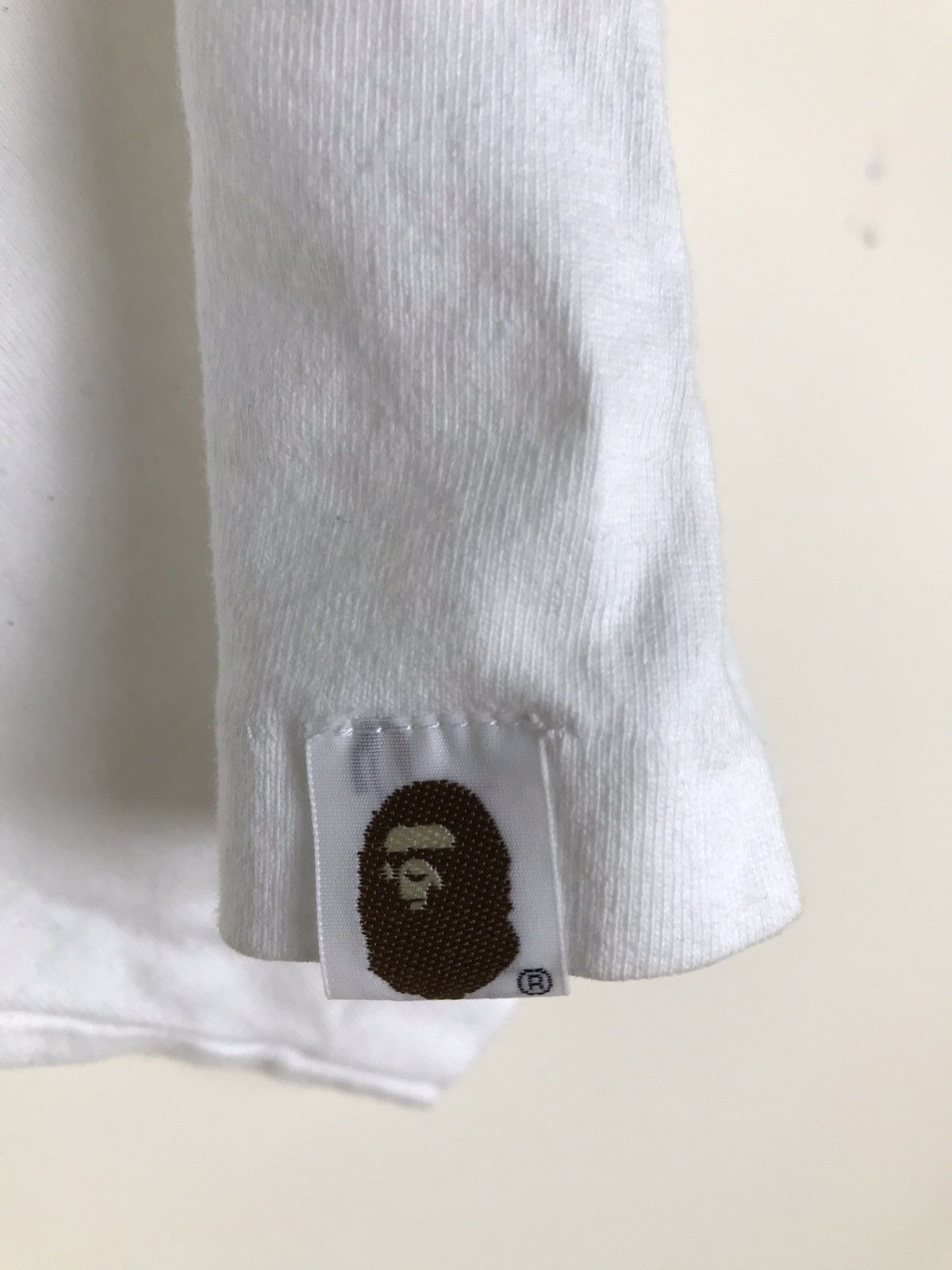 Bape Bape Ursus White Tee Size US L / EU 52-54 / 3 - 4 Thumbnail