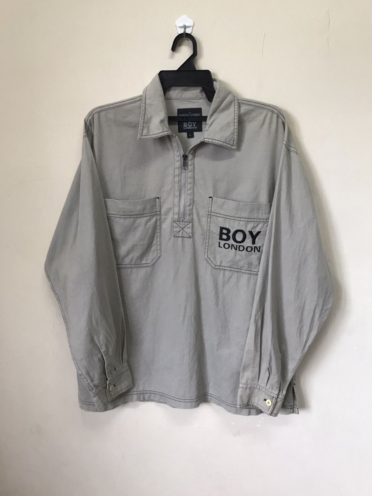 Boy London BOY LONDON PULL OVER SHIRT PUNK RARE Size US L / EU 52-54 / 3 - 1 Thumbnail