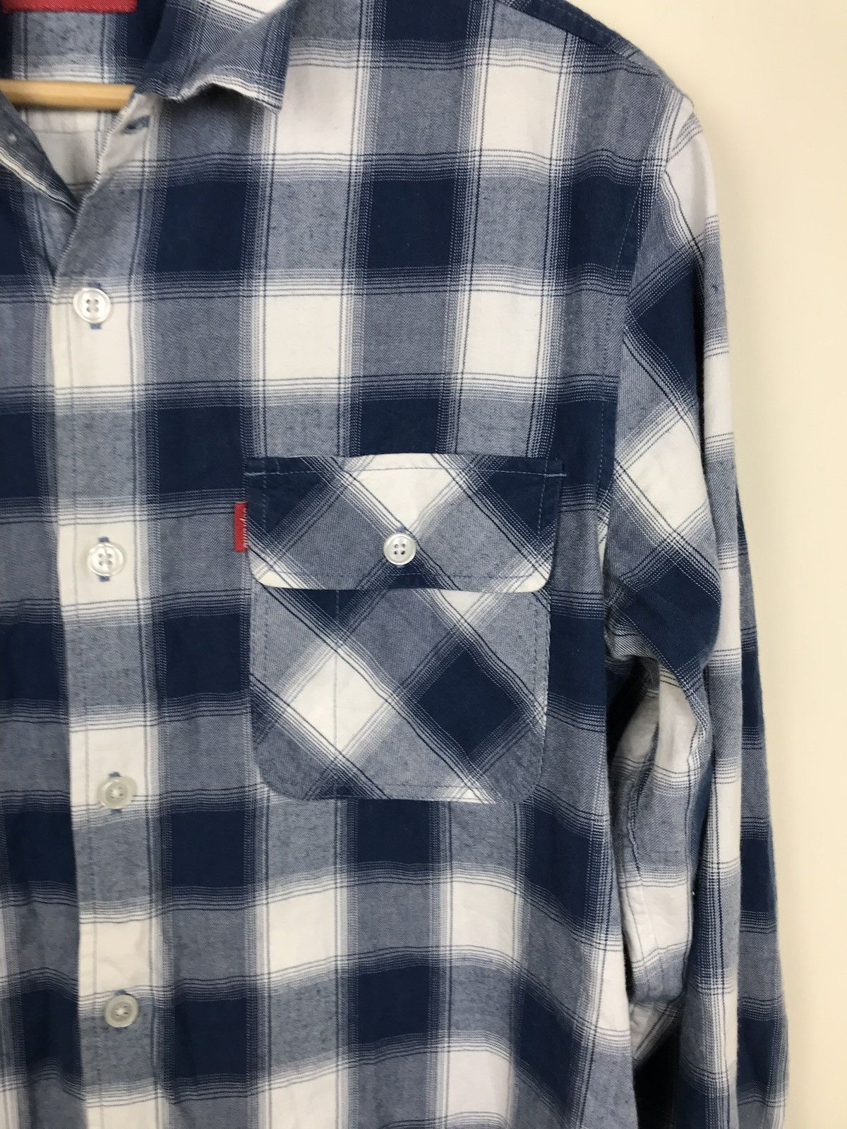 Supreme Blue Plaid Flannel Size US M / EU 48-50 / 2 - 3 Thumbnail