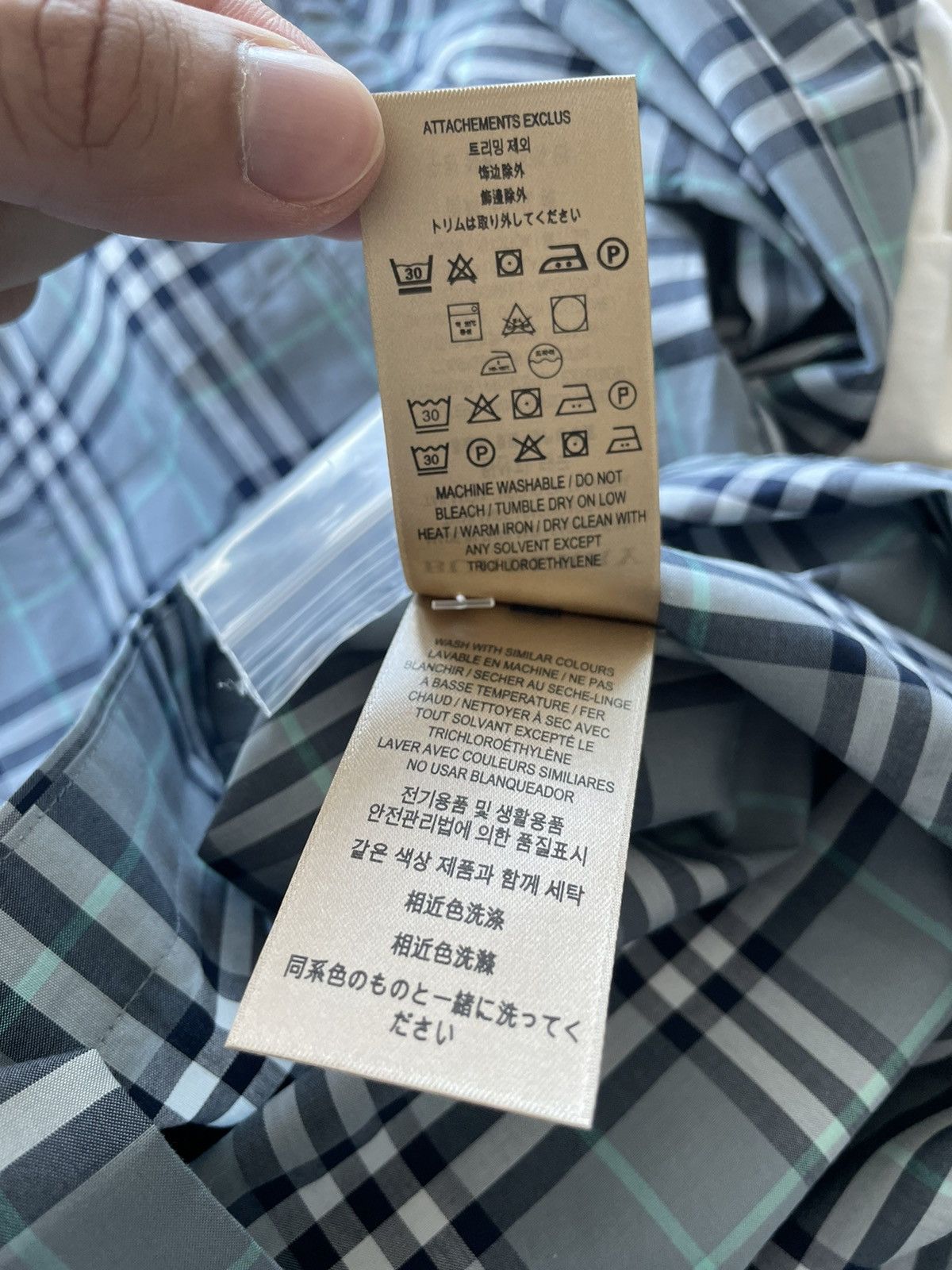 Burberry Brand New Rare British Classic Iconic Burberry Check Shirt Size US L / EU 52-54 / 3 - 8 Thumbnail