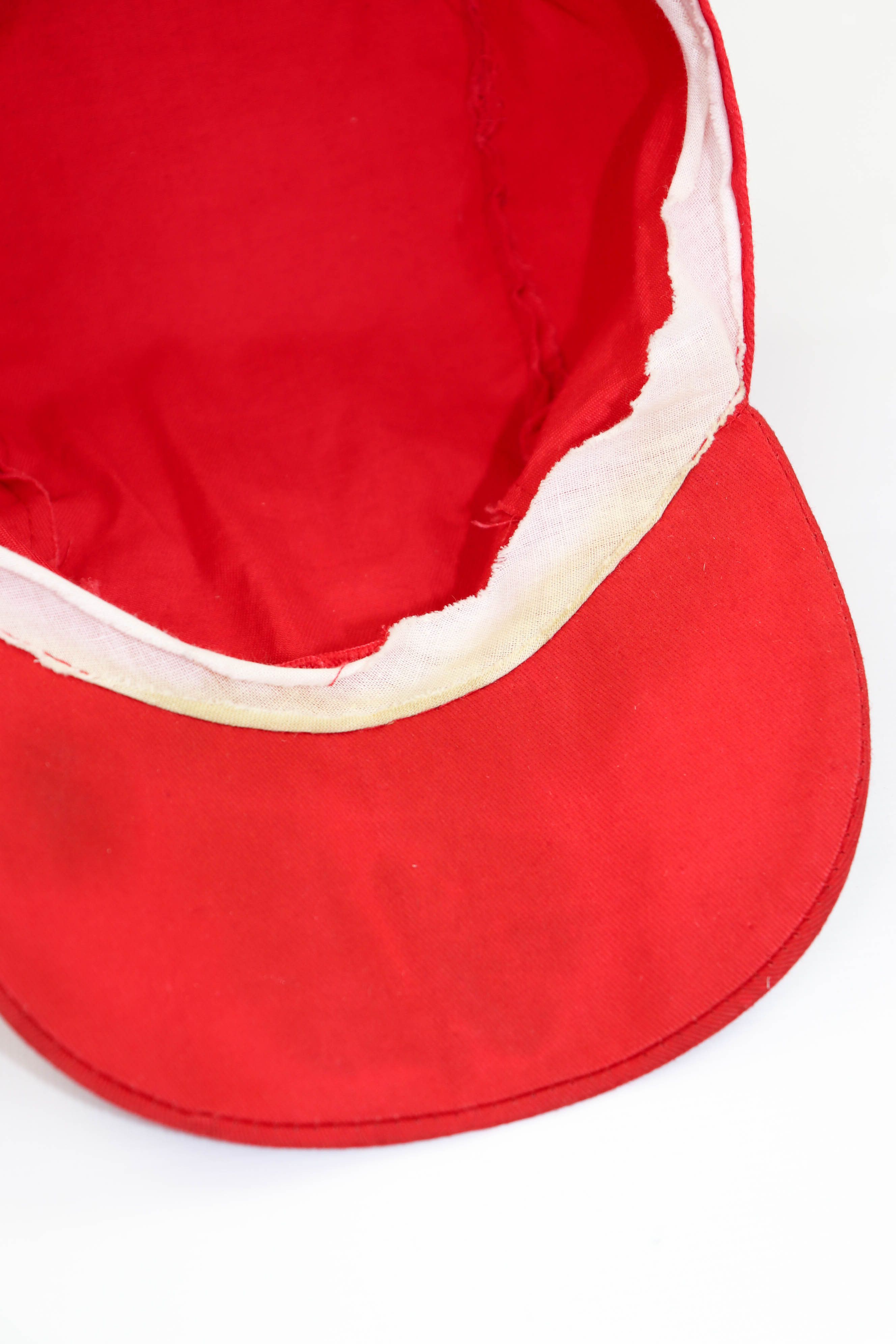 Vintage McDonald's Vintage 90s ©1997 Big Logo Distressed Red Cap Hat Size ONE SIZE - 12 Thumbnail