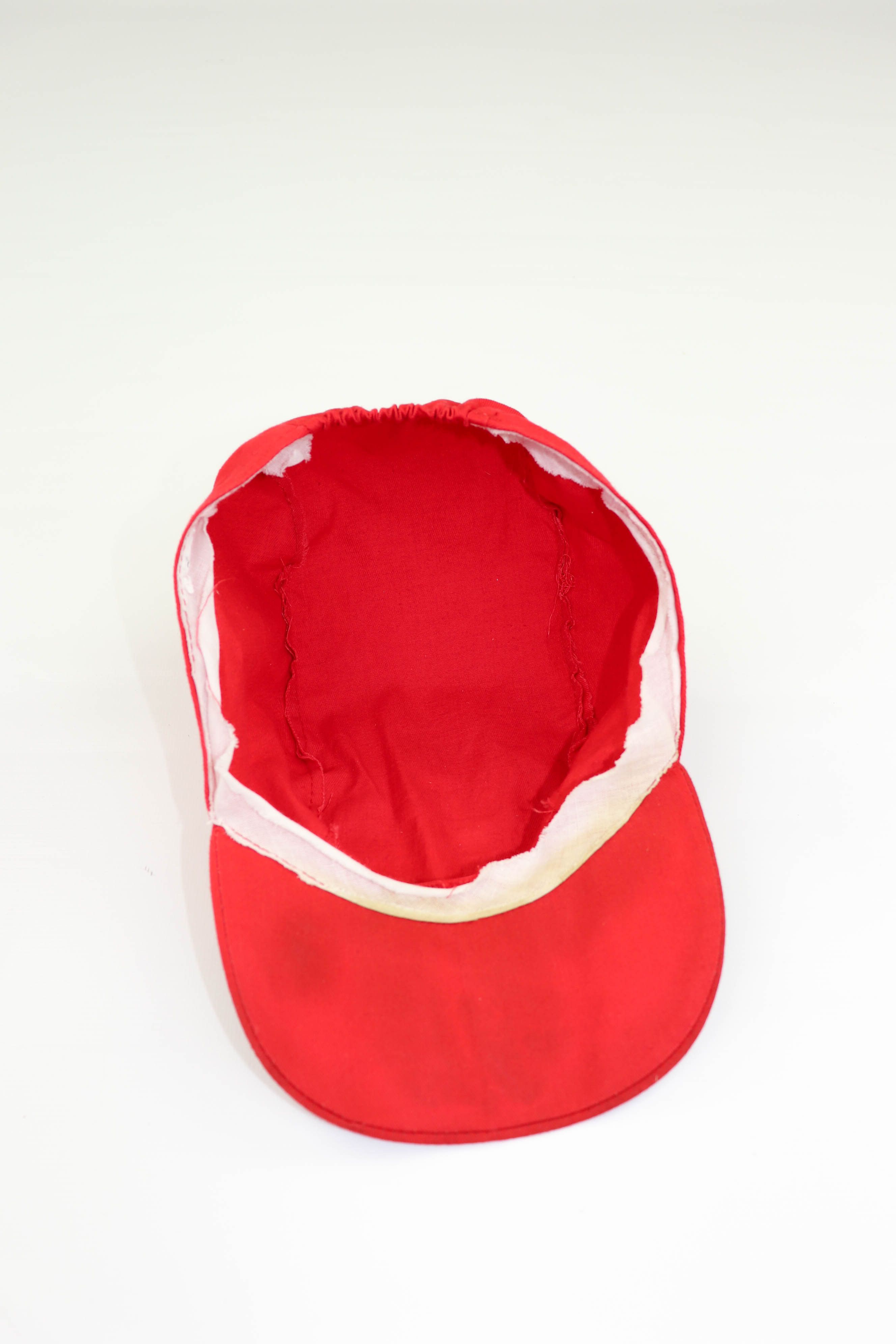 Vintage McDonald's Vintage 90s ©1997 Big Logo Distressed Red Cap Hat Size ONE SIZE - 11 Thumbnail