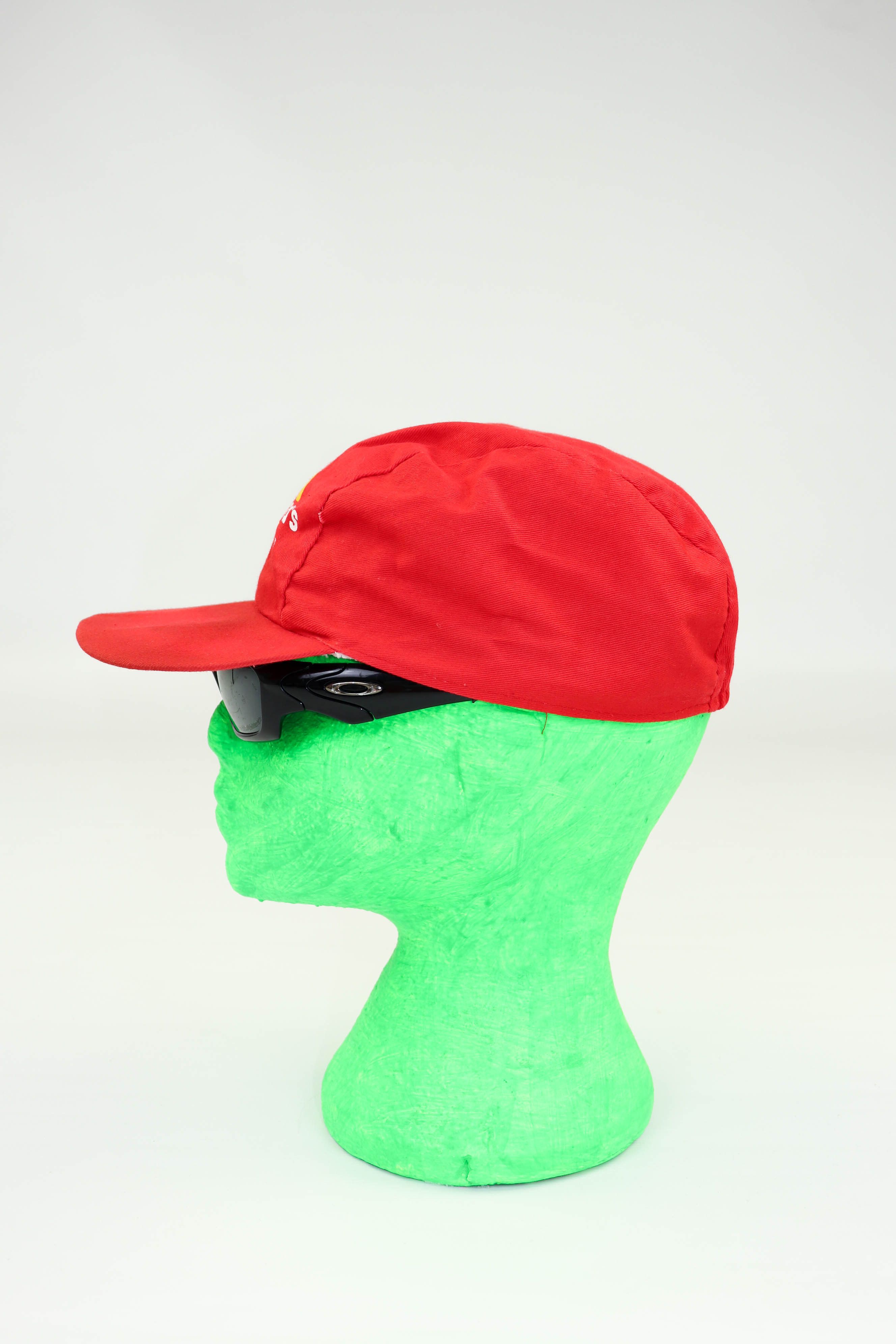Vintage McDonald's Vintage 90s ©1997 Big Logo Distressed Red Cap Hat Size ONE SIZE - 3 Thumbnail