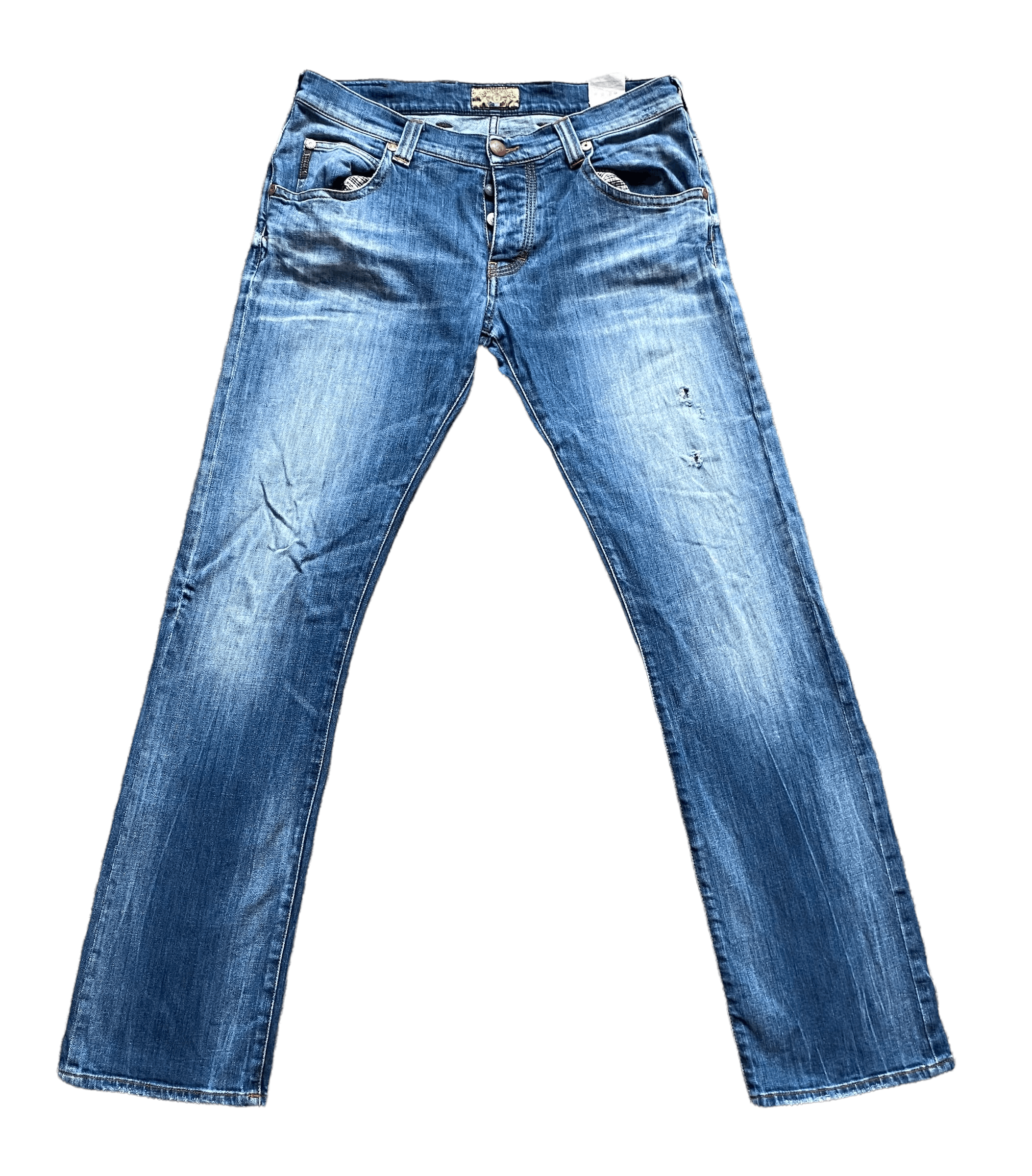 Armani × Emporio Armani × Giorgio Armani Armani jeans, denim pants,straight, size 32 Size US 32 / EU 48 - 1 Thumbnail