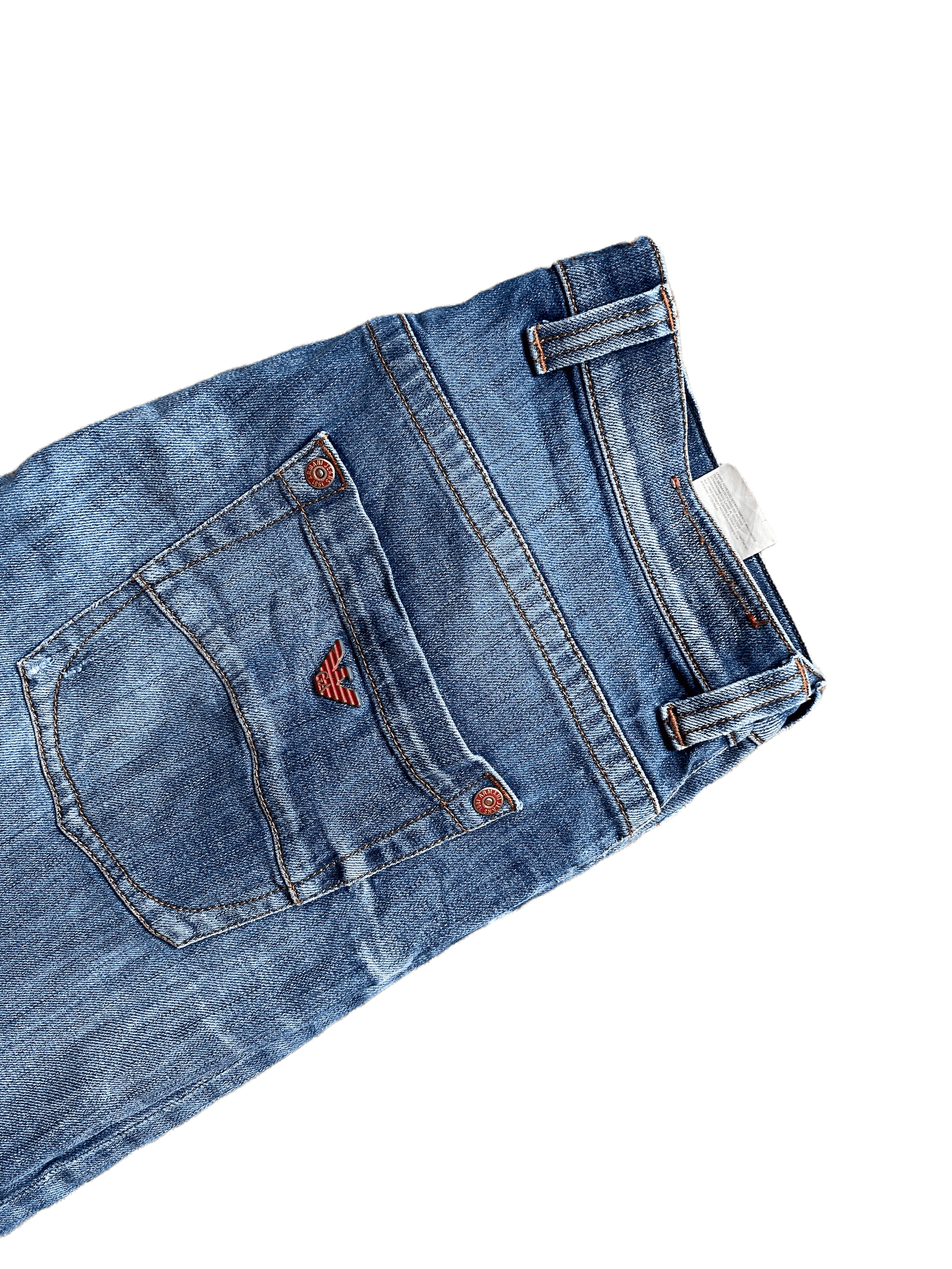 Armani × Emporio Armani × Giorgio Armani Armani jeans, denim pants,straight, size 32 Size US 32 / EU 48 - 4 Thumbnail
