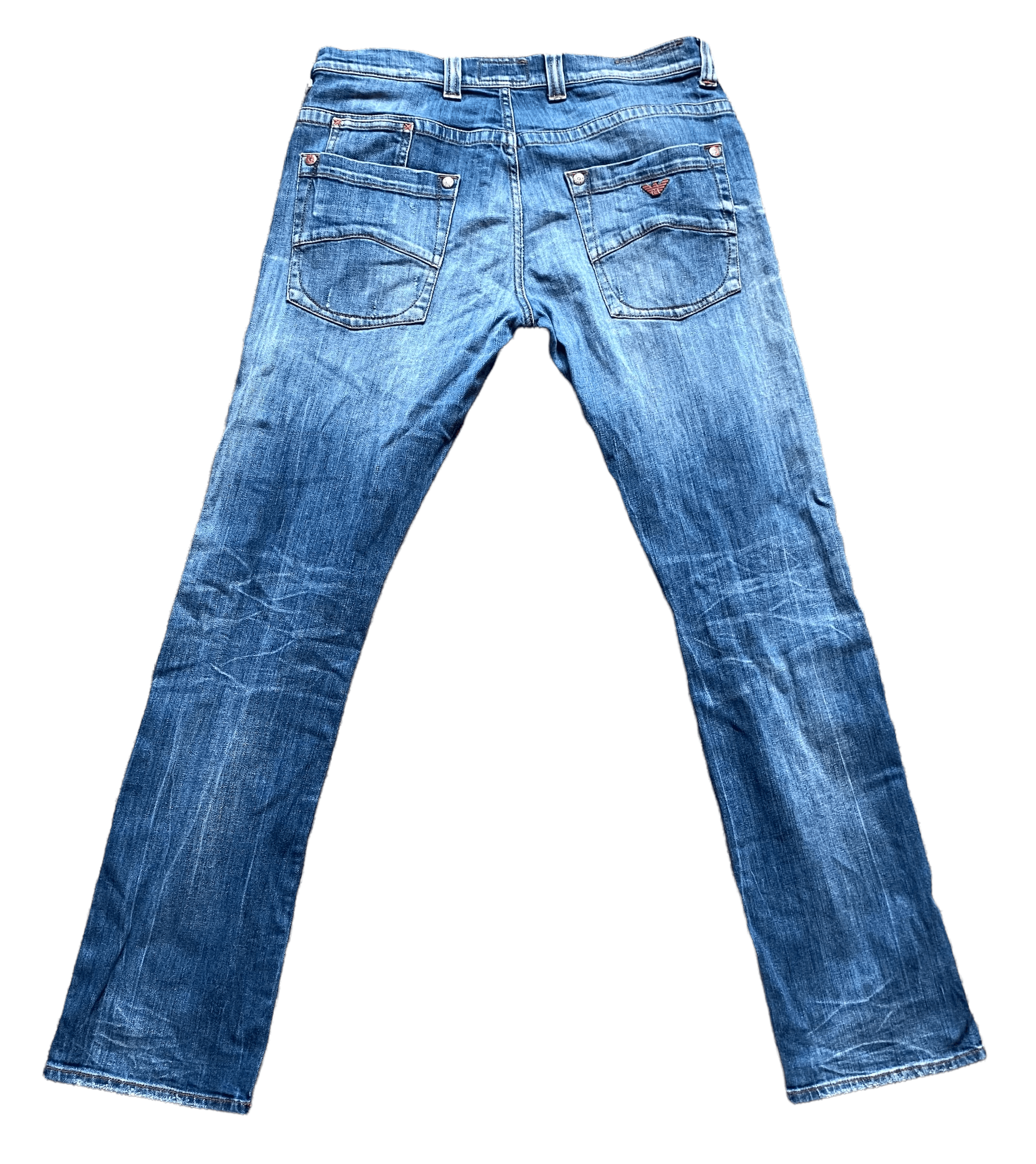 Armani × Emporio Armani × Giorgio Armani Armani jeans, denim pants,straight, size 32 Size US 32 / EU 48 - 2 Thumbnail