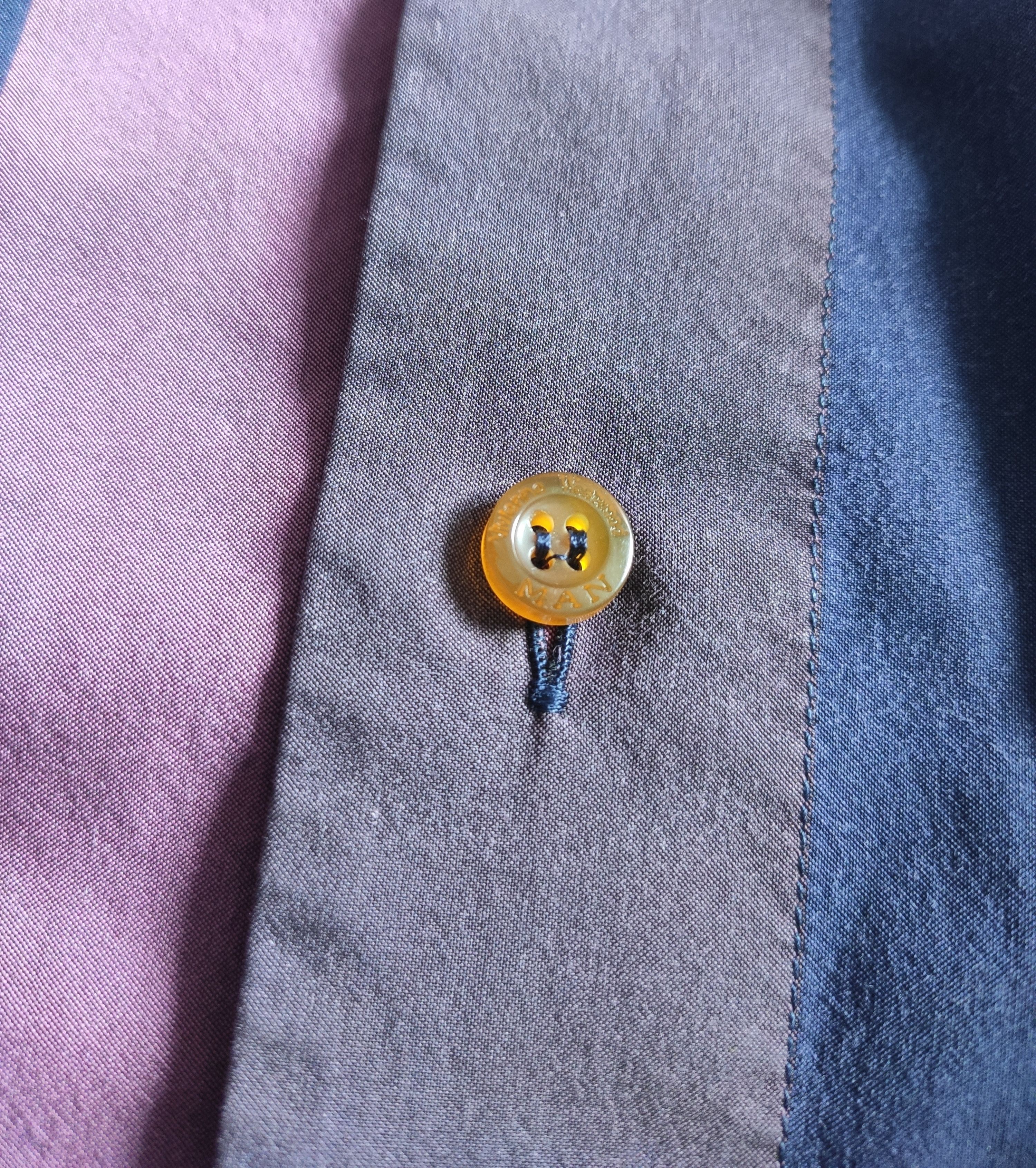Vivienne Westwood Striped shirt.Like Jean-Paul Gaultier or Antonio Marras Size US L / EU 52-54 / 3 - 3 Thumbnail