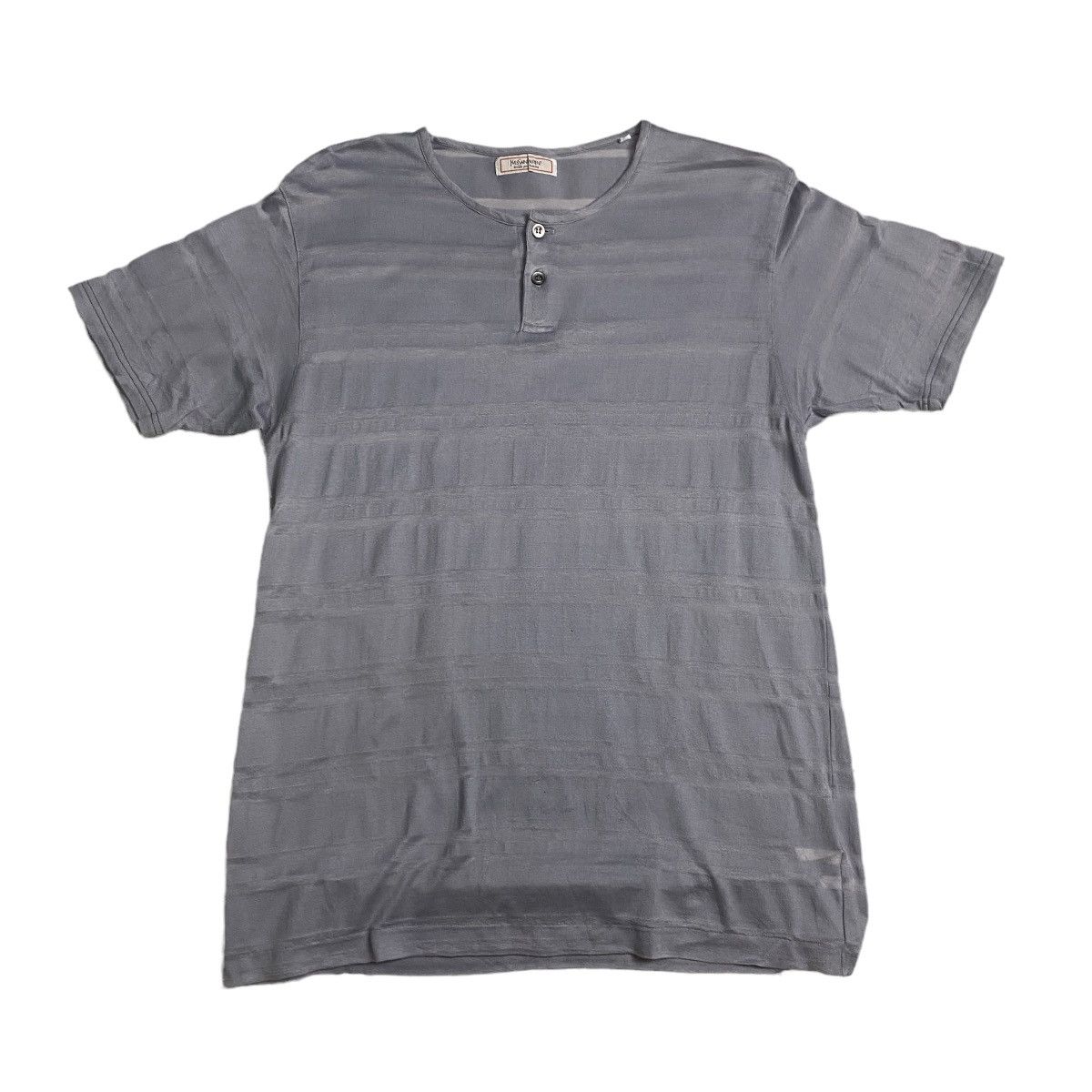 Yves Saint Laurent YSL henley shirt Size US M / EU 48-50 / 2 - 5 Thumbnail