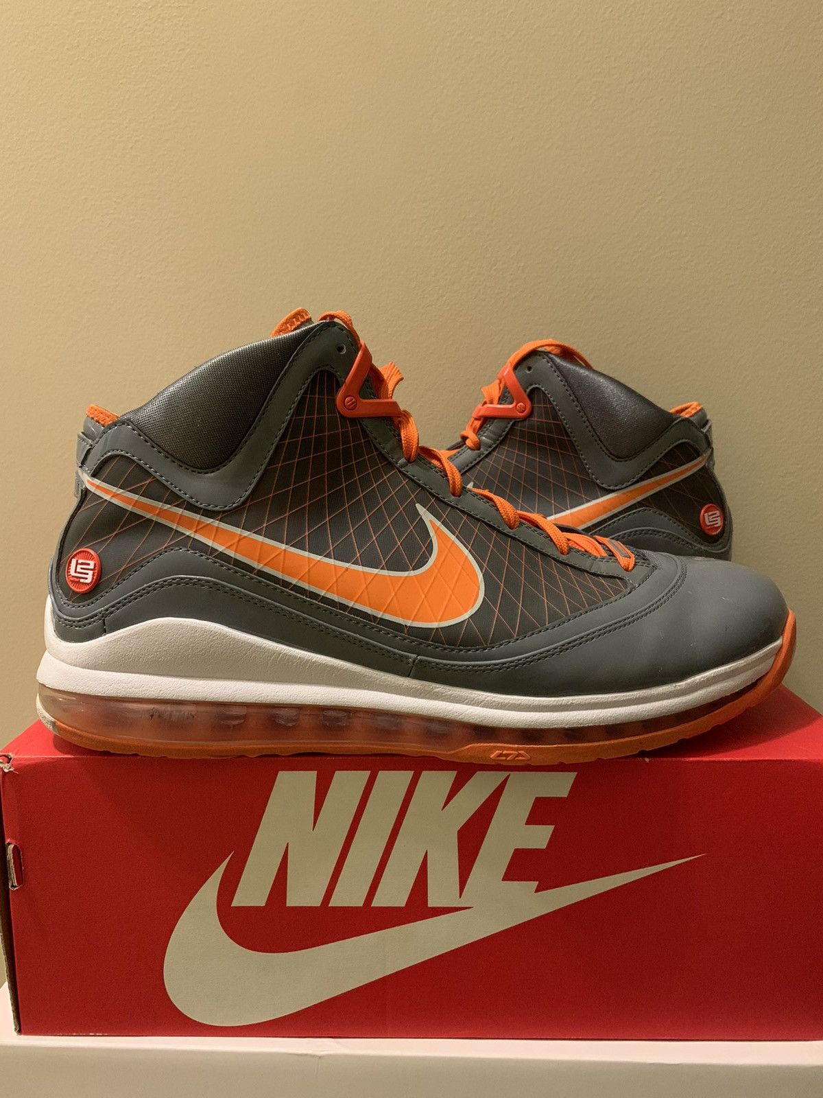 LeBron 7 Eastbay TB Orange