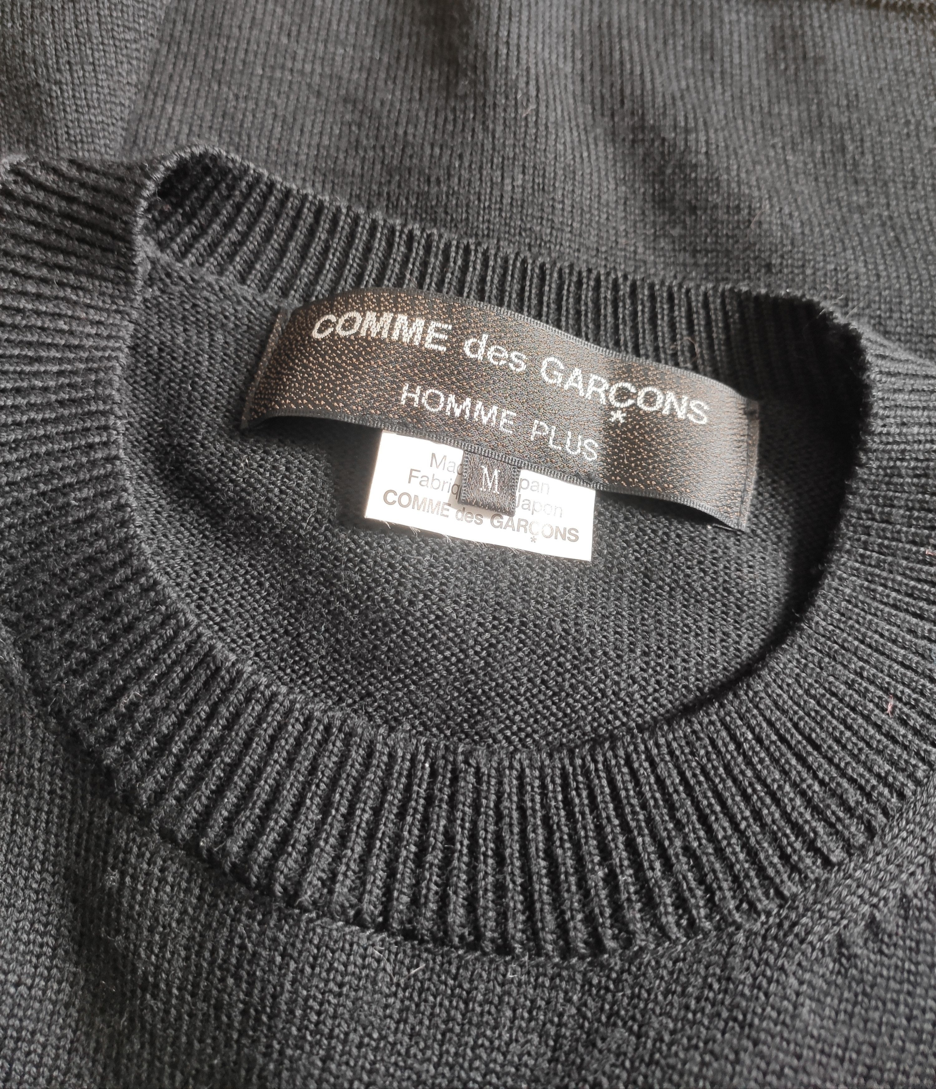 Comme des Garcons Homme Plus Hyper elbow pullover.Like Leon Emanuel Blanck sweaters Size US M / EU 48-50 / 2 - 5 Thumbnail