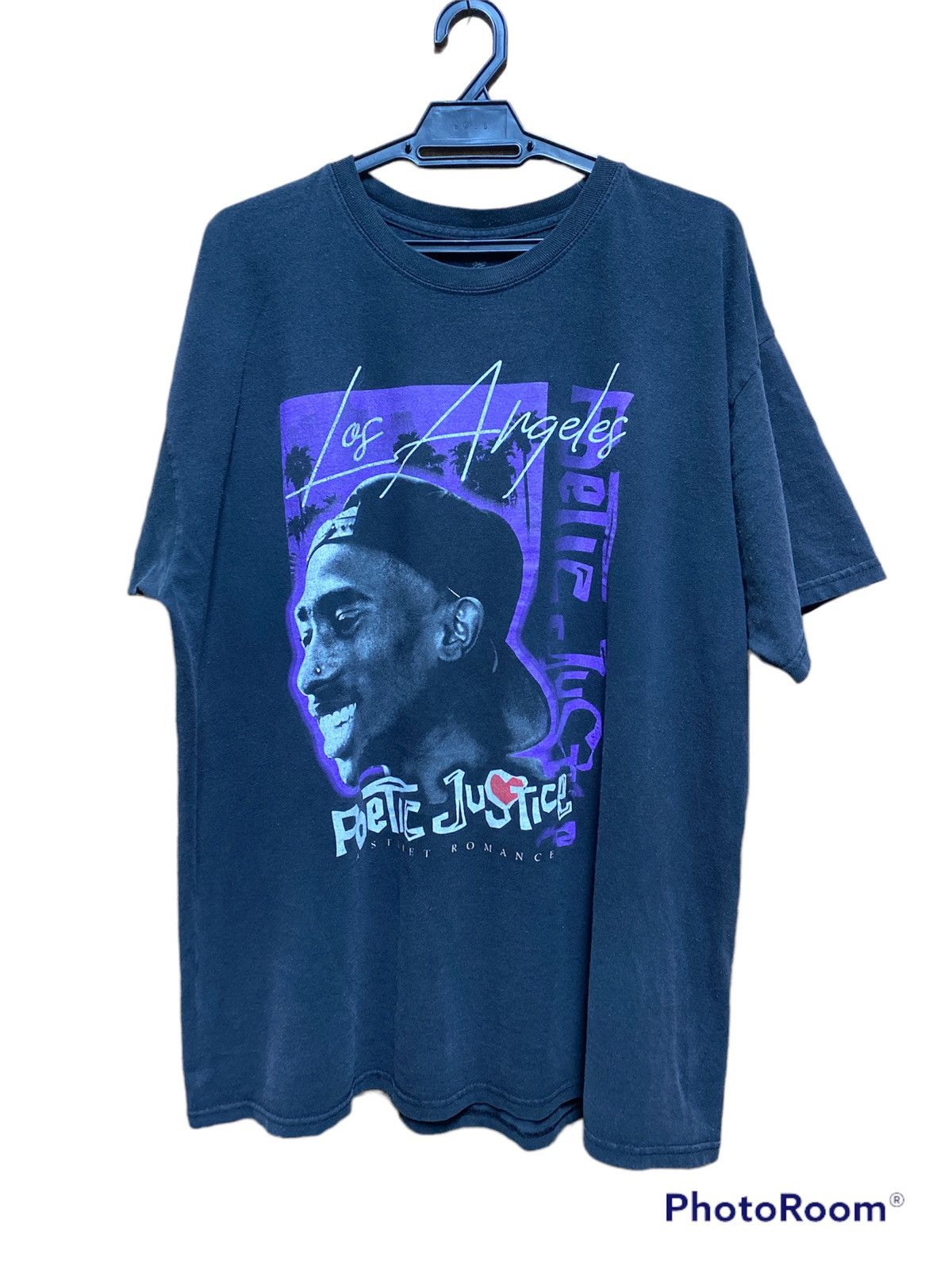 Rap Tees × Vintage Y2k Poetic Justice A Street Romance Tee Size US XL / EU 56 / 4 - 1 Thumbnail