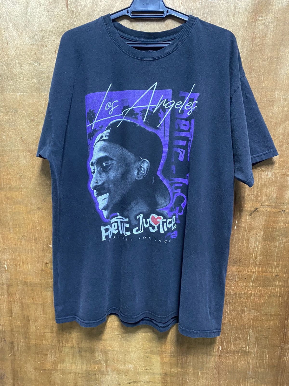 Rap Tees × Vintage Y2k Poetic Justice A Street Romance Tee Size US XL / EU 56 / 4 - 2 Thumbnail