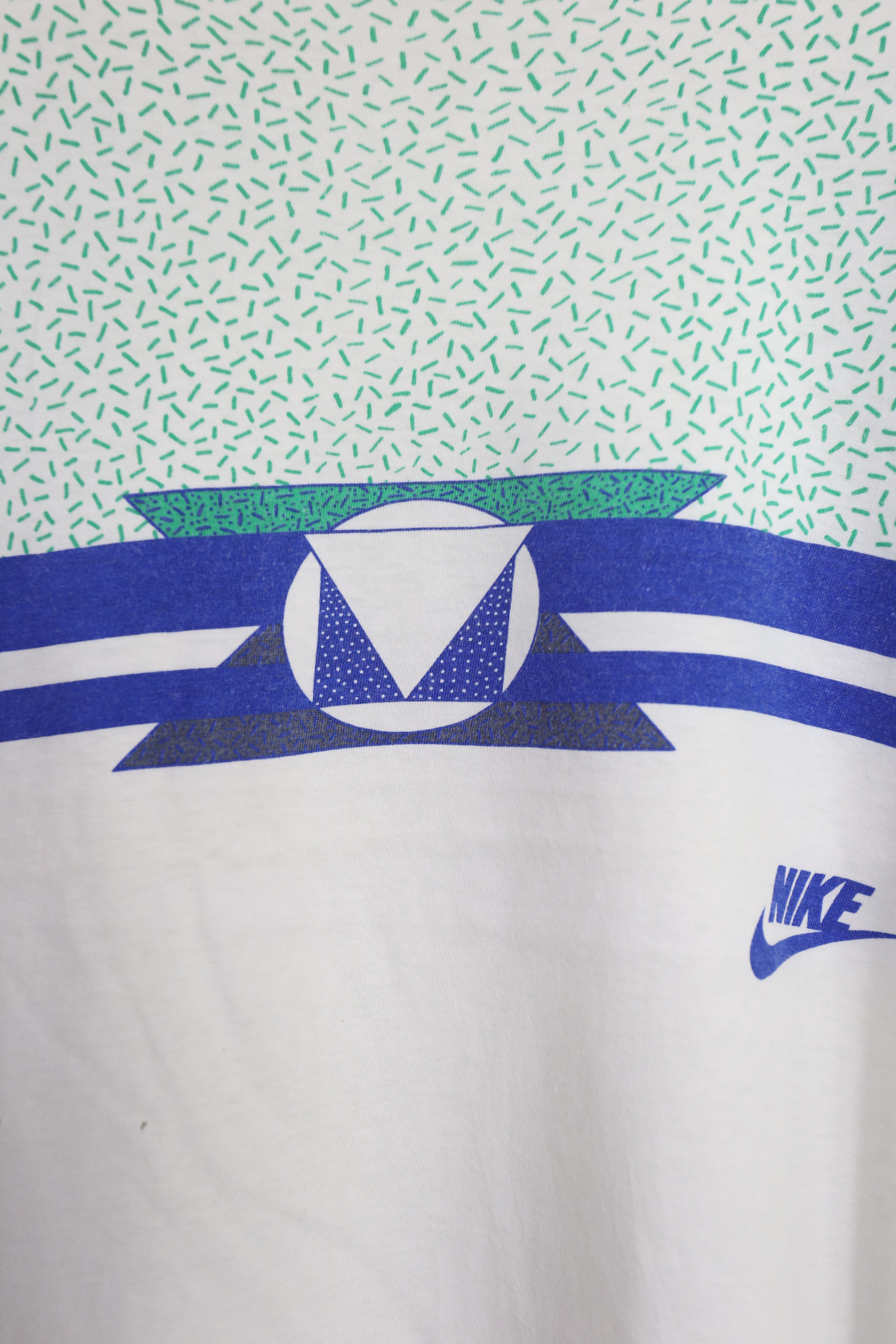 Nike × Vintage GTMA1 Vintage 80s Nike Oregon USA full printed t-shirt (S) Size US S / EU 44-46 / 1 - 5 Thumbnail