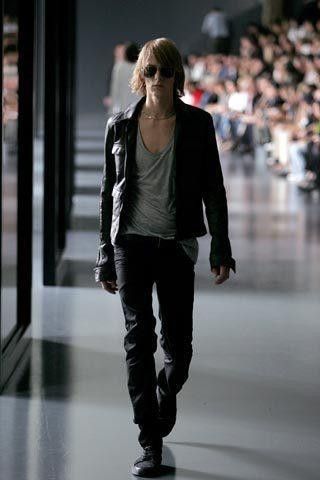 DIOR HOMME SS05 HEDI SLIMANE レザー ジレ — DIOR HOMME SS05 HEDI SLIMANE レザー ジレ — Dior Homme SS05 by Hedi