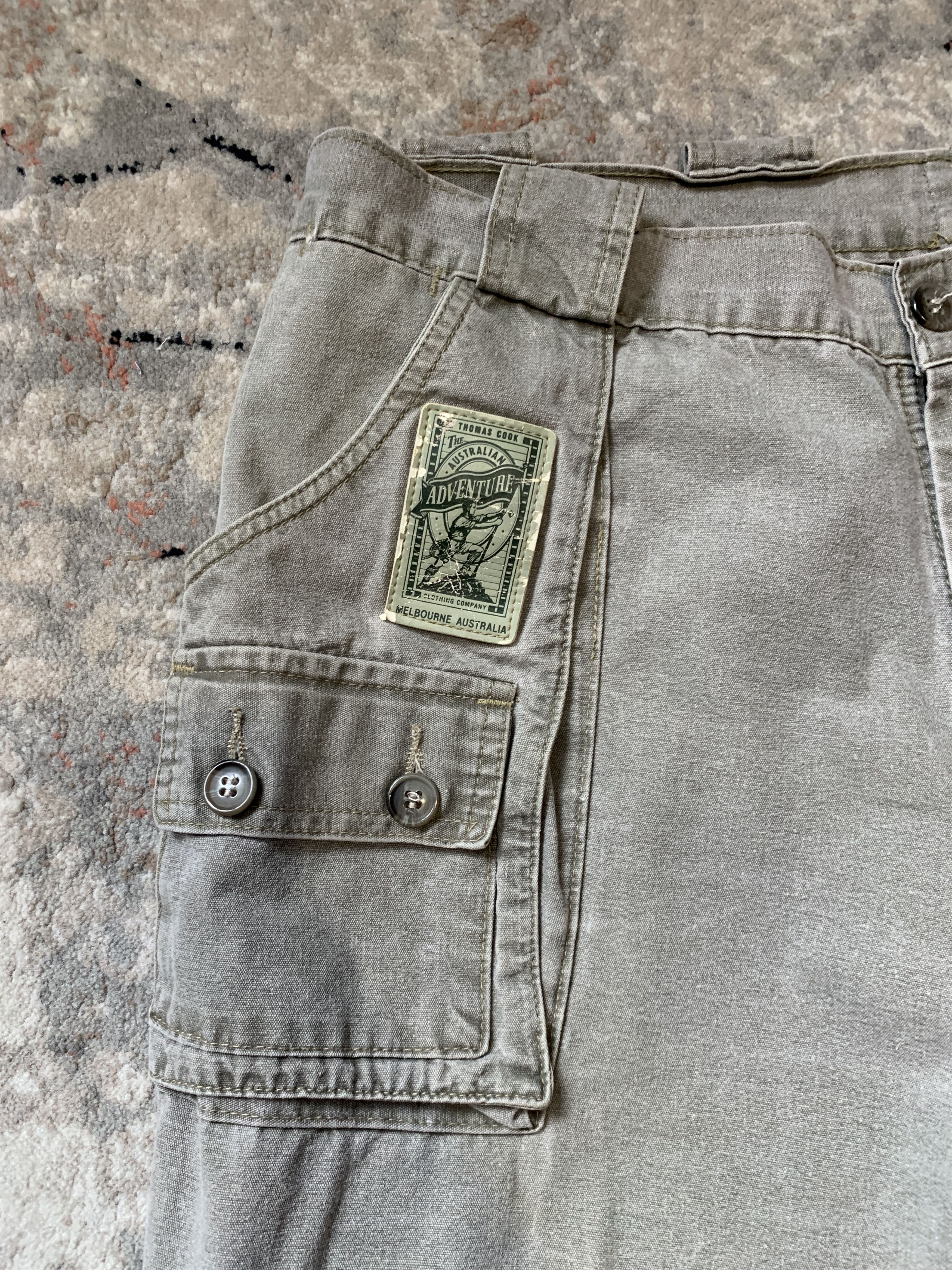 Japanese Brand × Man Made In Australia × Vintage Adventure Australian Thomas Cook Vintage Pants Size US 36 / EU 52 - 4 Thumbnail