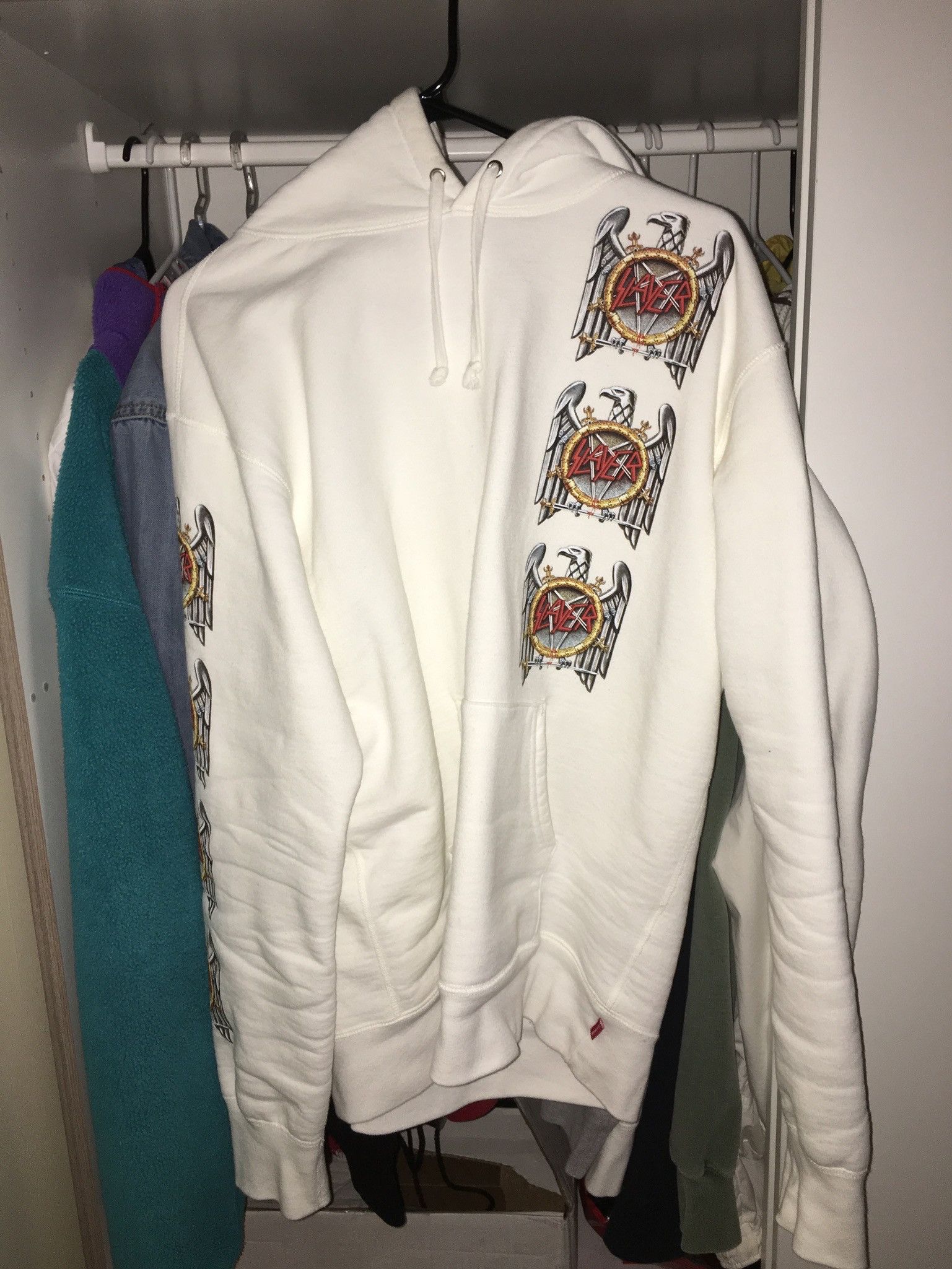 Slayer hoodie supreme hotsell