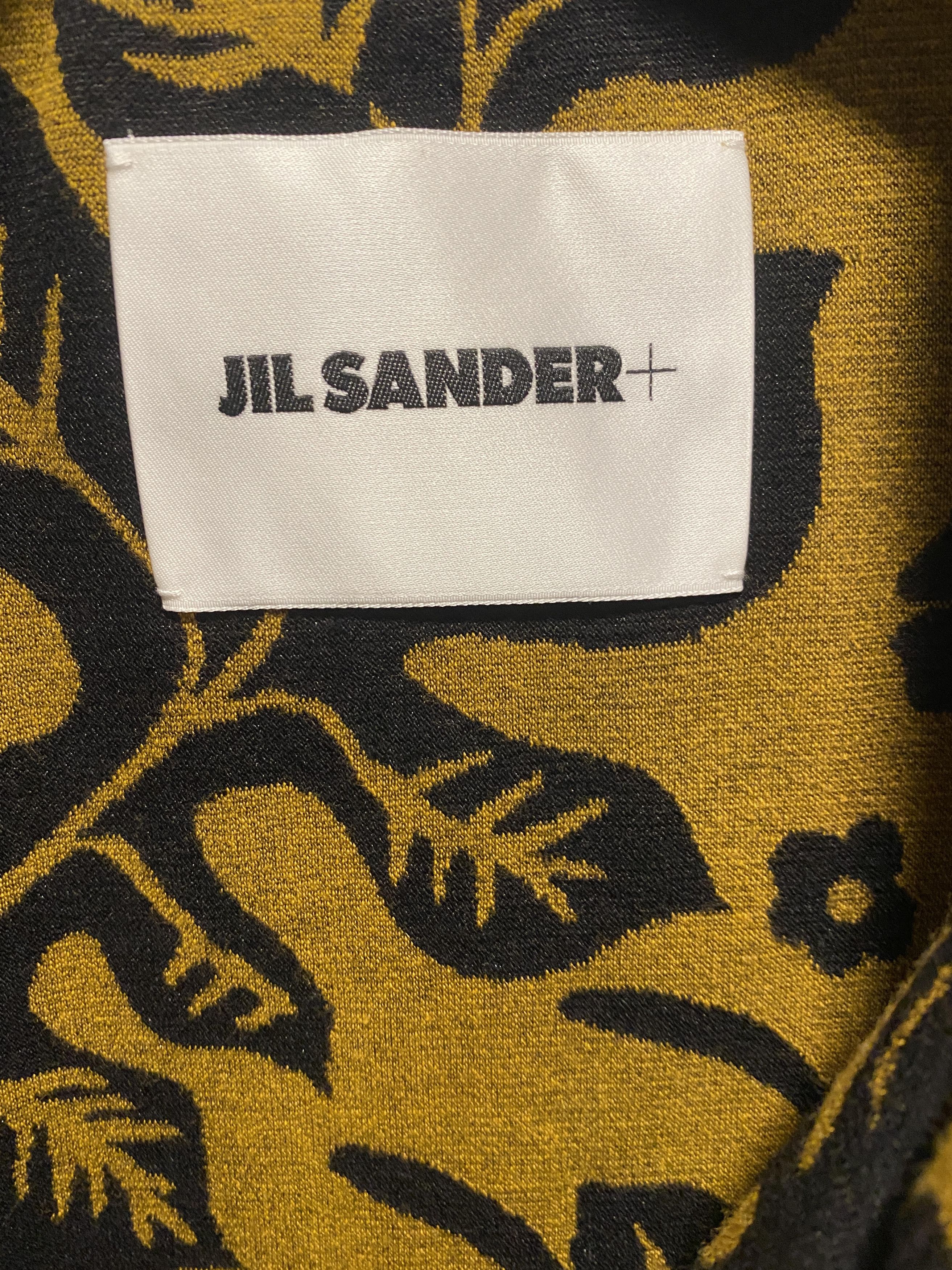 Jil Sander JIL SANDER PLUS FLORAL FLEECE ZIP THROUGH JACKET yellow XL Size US XL / EU 56 / 4 - 5 Thumbnail
