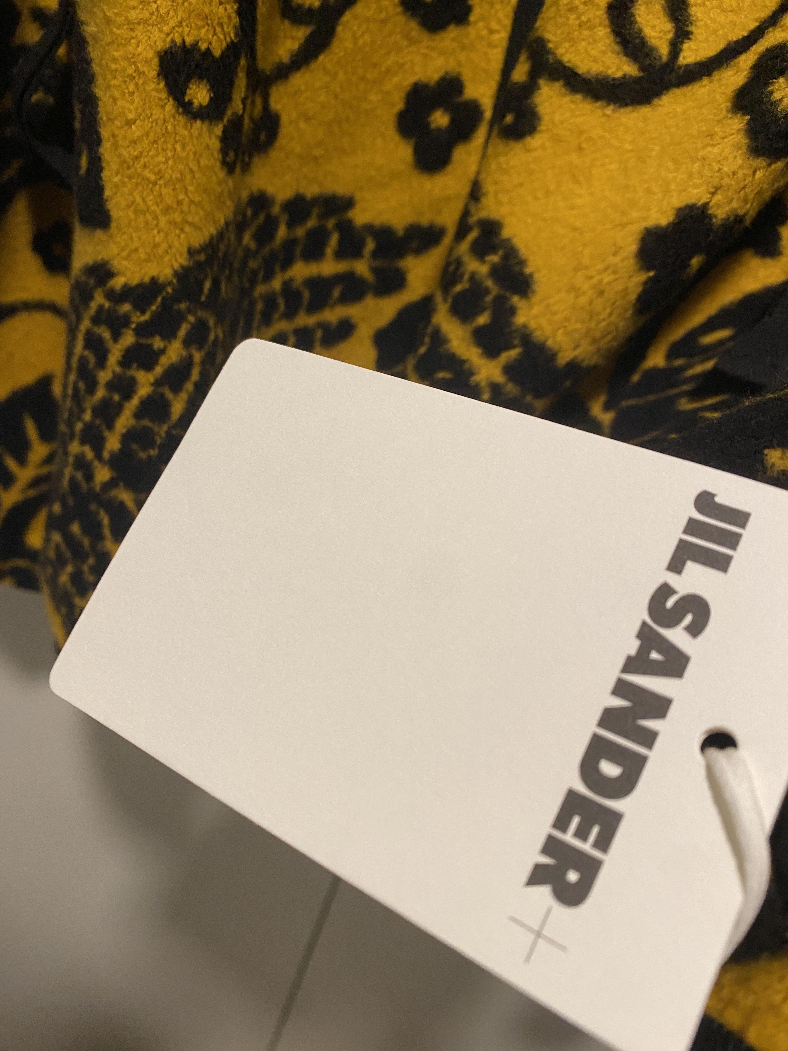Jil Sander JIL SANDER PLUS FLORAL FLEECE ZIP THROUGH JACKET yellow XL Size US XL / EU 56 / 4 - 2 Thumbnail