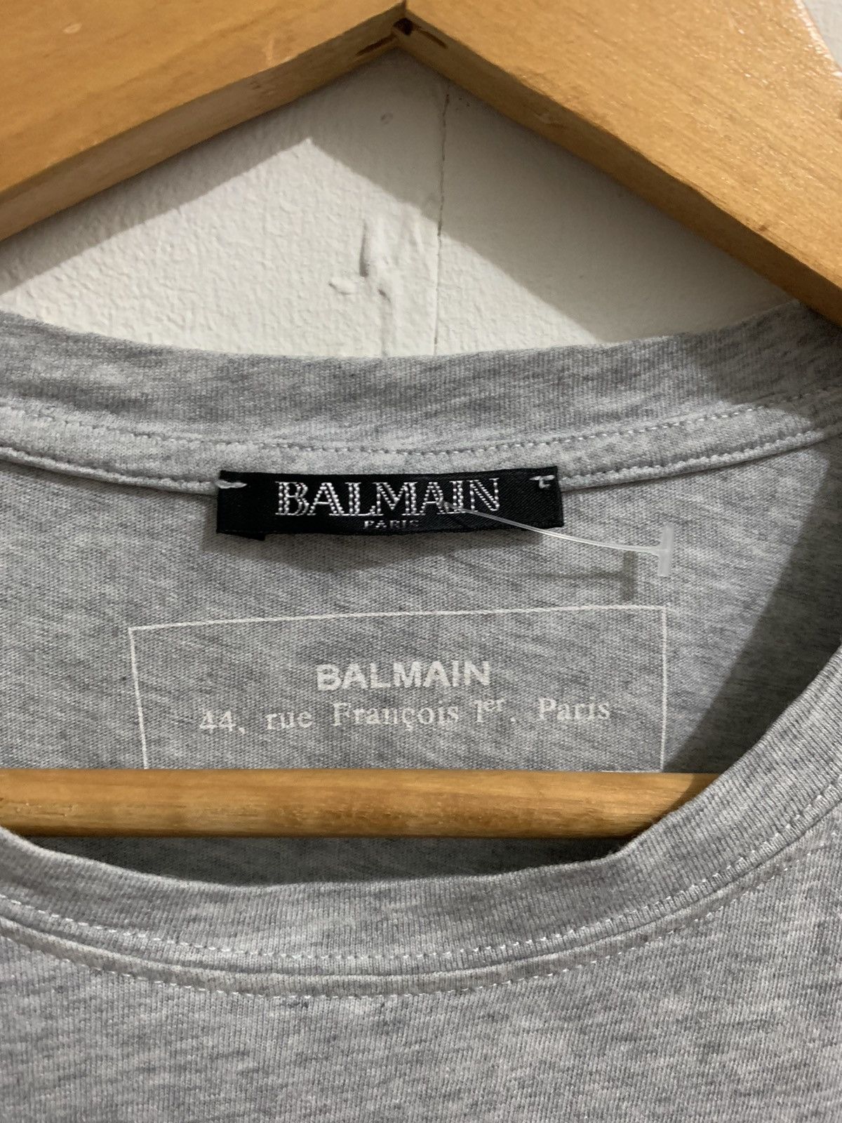 Balmain Balmain Logo Tshirt Size XS / US 0-2 / IT 36-38 - 3 Thumbnail