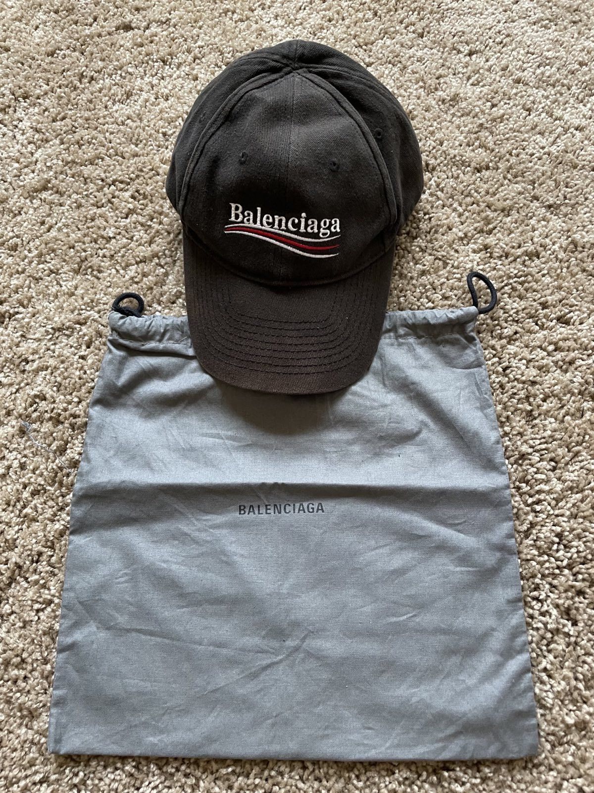 Balenciaga BALENCIAGA ARCHETYPE FW17 POLITICAL CAP | Grailed