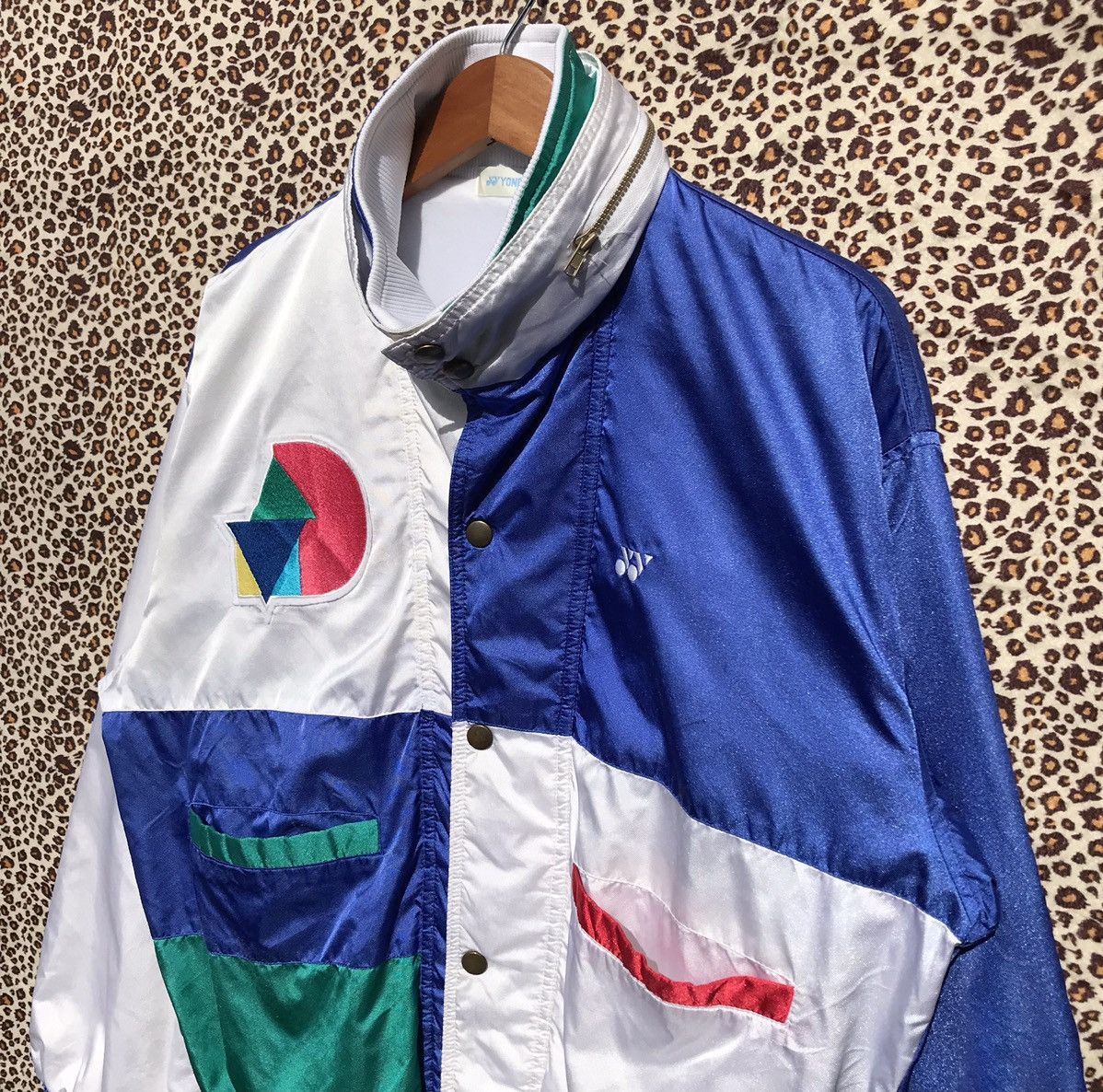 Vintage Vintage 90s Yonex Jacket Colour Block Yonex Sportswear. Size US M / EU 48-50 / 2 - 5 Thumbnail