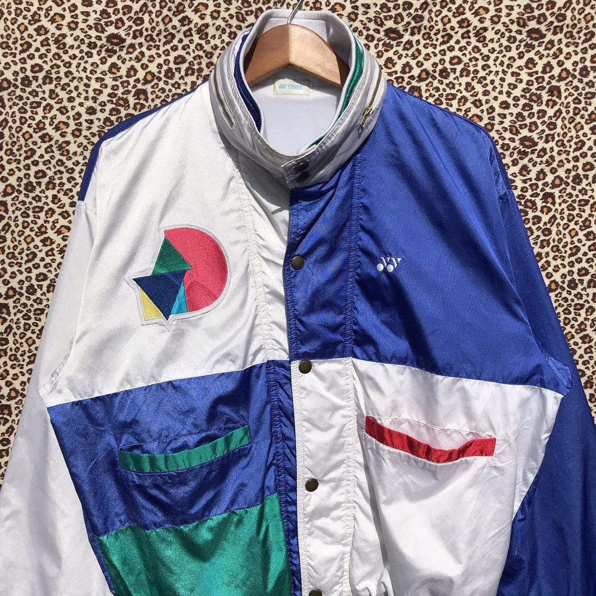 Vintage Vintage 90s Yonex Jacket Colour Block Yonex Sportswear. Size US M / EU 48-50 / 2 - 6 Thumbnail