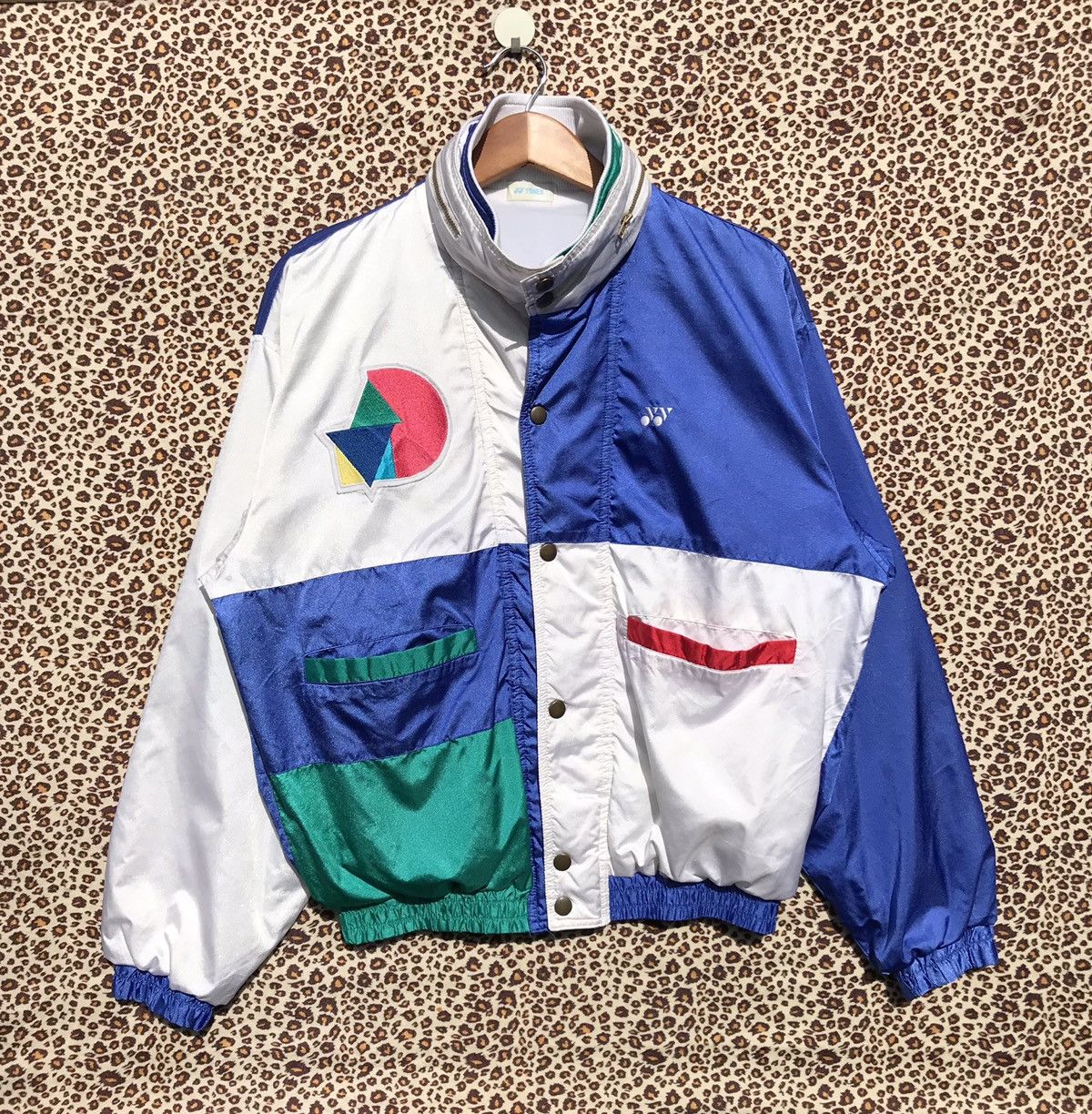 Vintage Vintage 90s Yonex Jacket Colour Block Yonex Sportswear. Size US M / EU 48-50 / 2 - 1 Thumbnail
