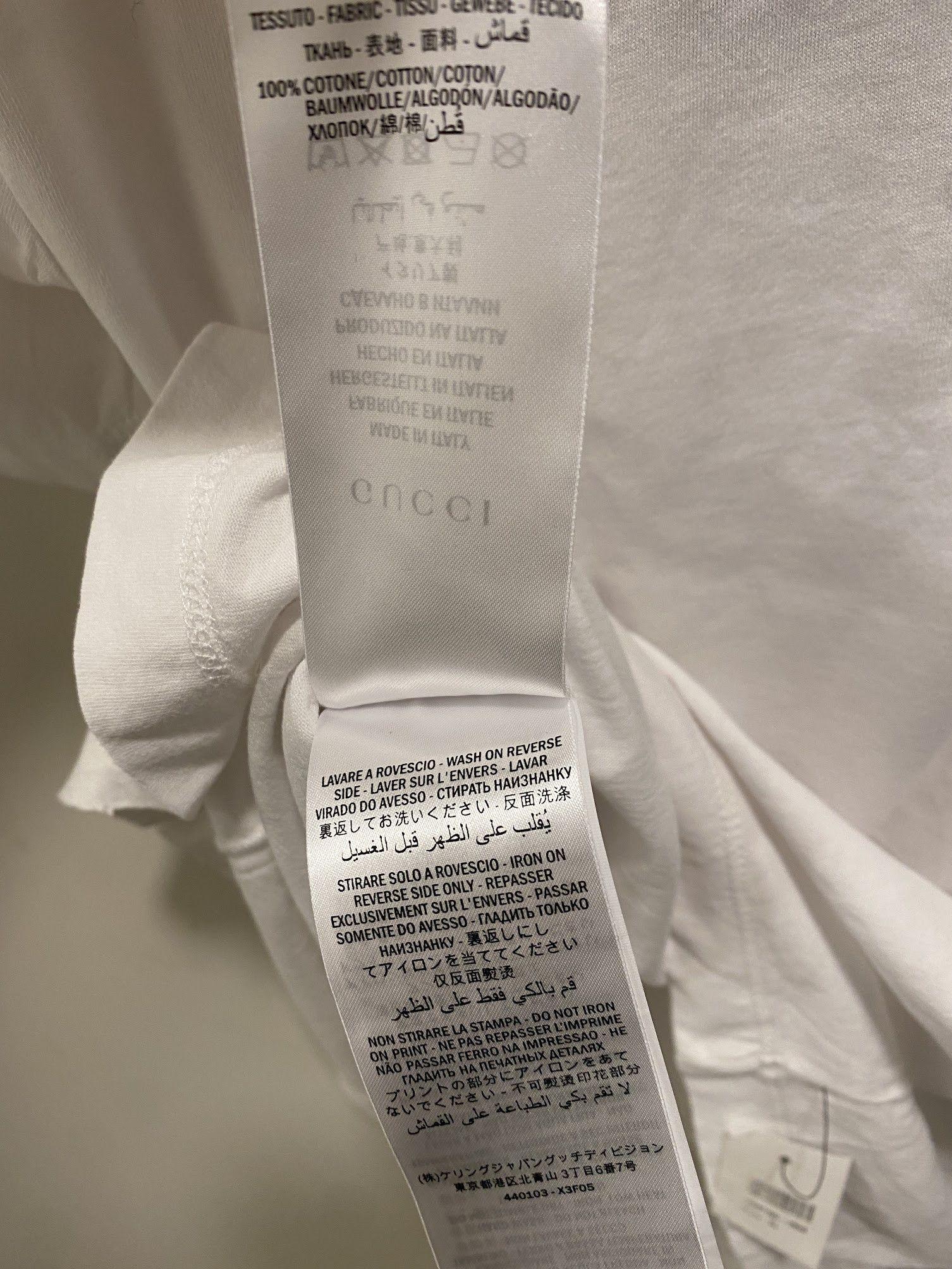 Gucci Gucci 1980 Printed Shirt T-shirt Washed Distressed Vintage Size US XL / EU 56 / 4 - 3 Thumbnail