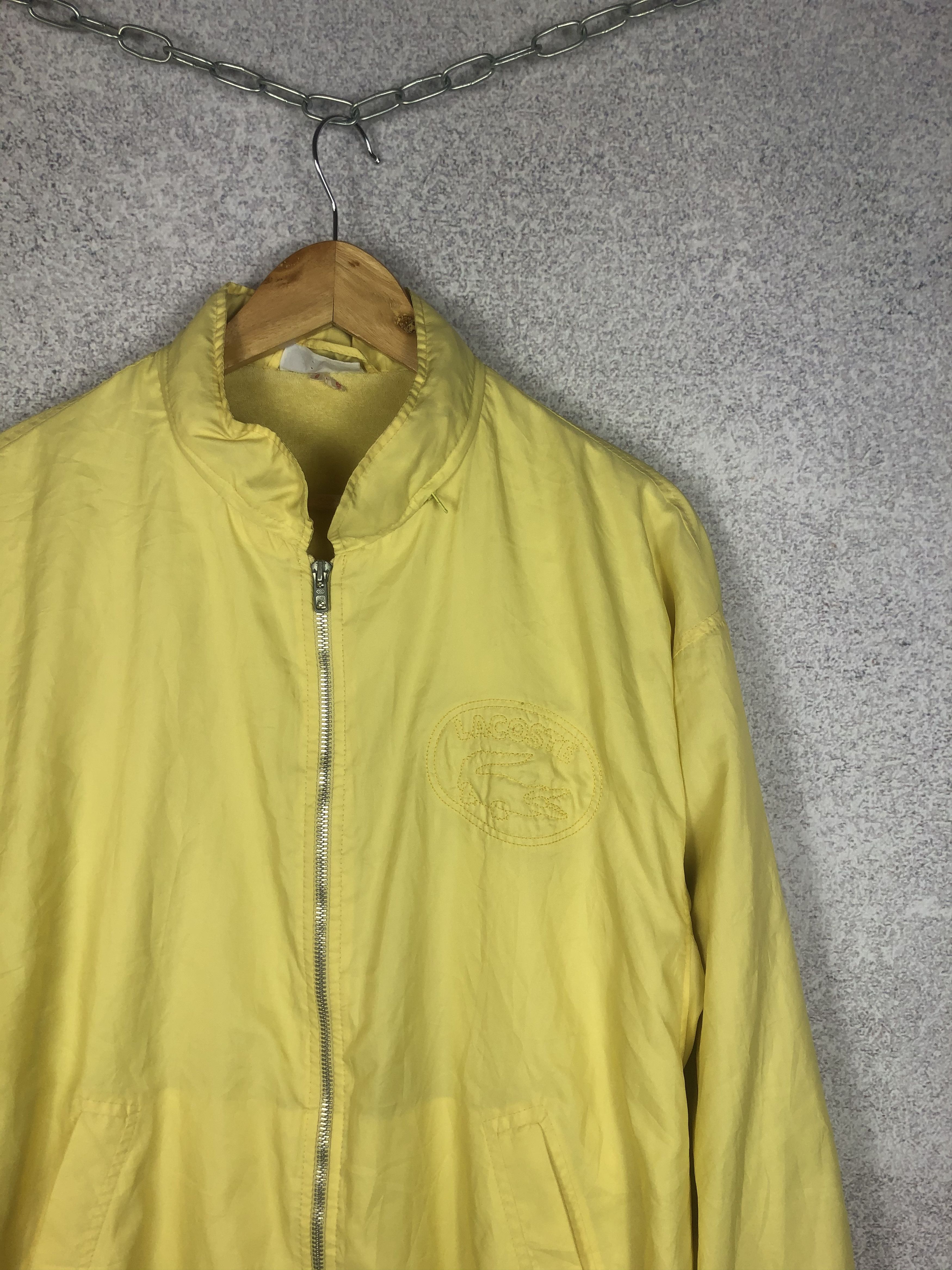 Lacoste Vintage Lacoste Chemise Bomber Jacket 80s Size US L / EU 52-54 / 3 - 3 Thumbnail