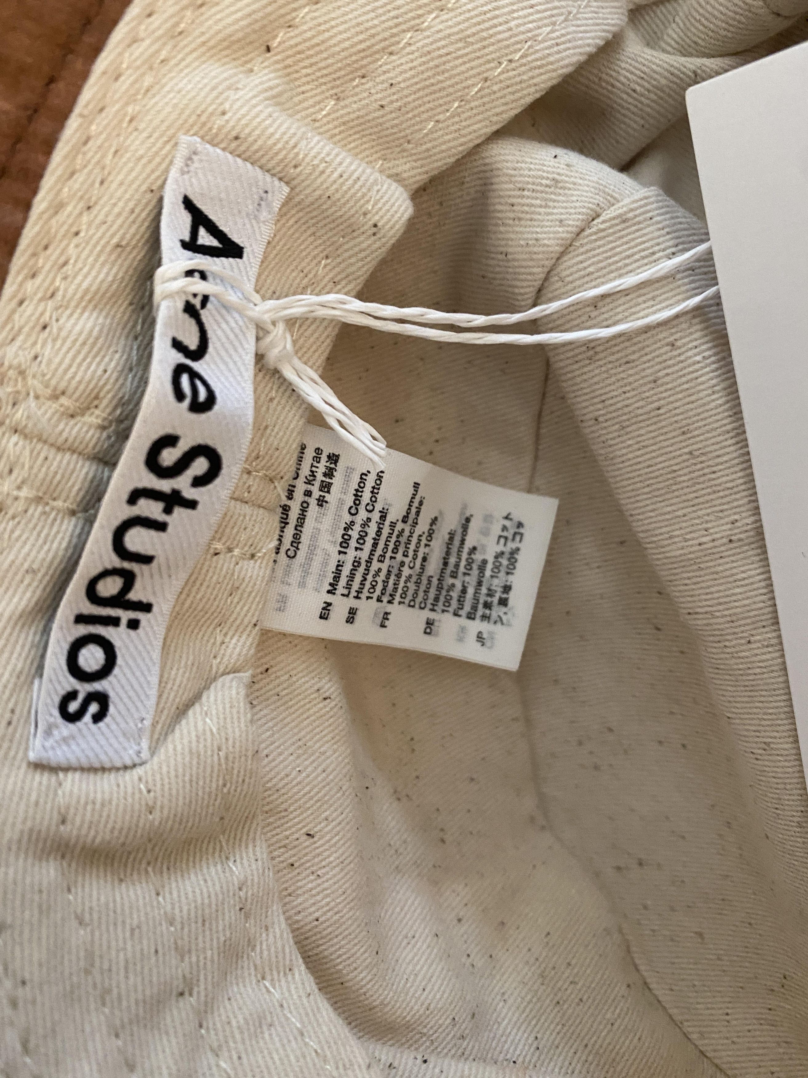 [s/m] Acne Studios Tie-Dye Bucket Hat Old Pink