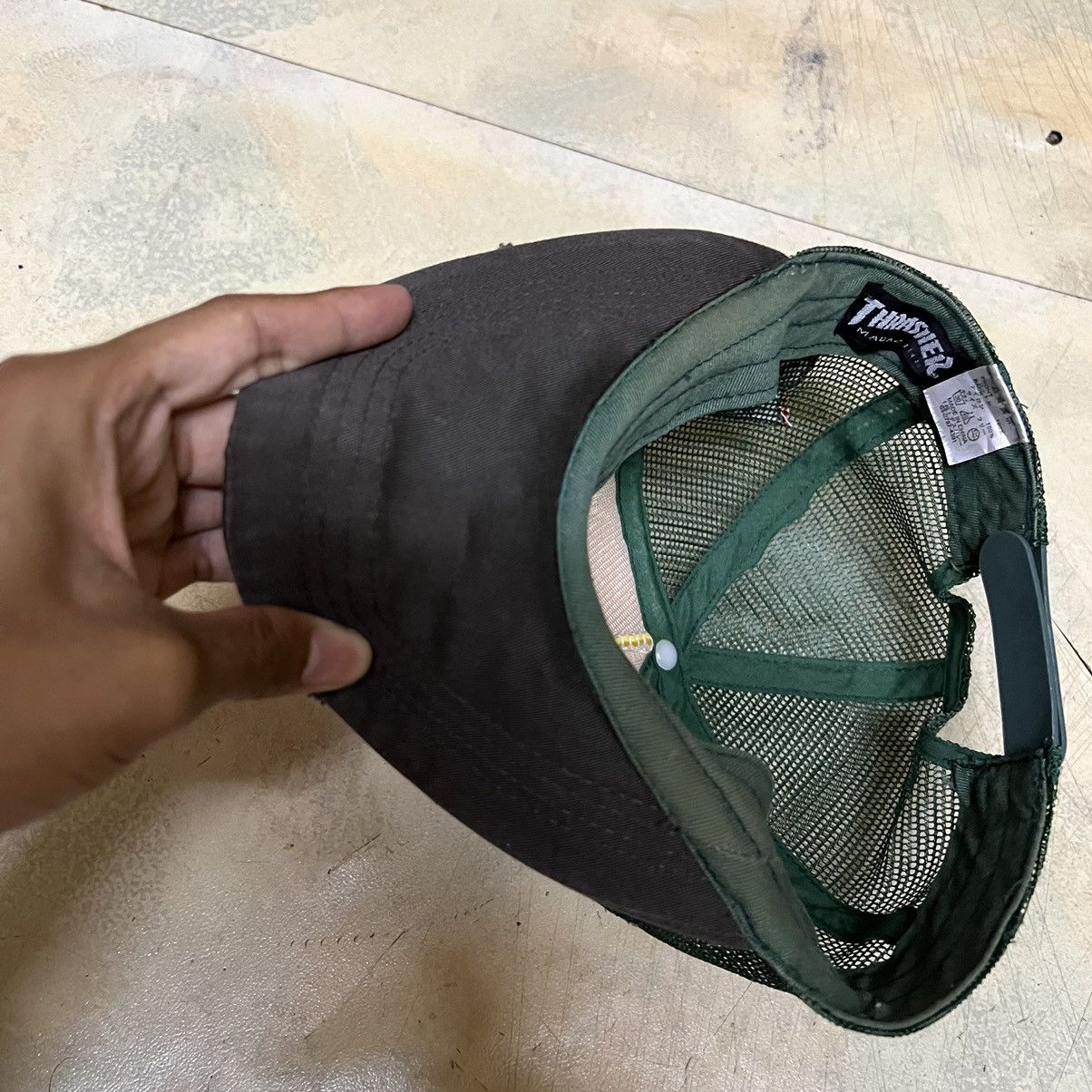 Thrasher Vintage Thrasher Cap Distressed Size ONE SIZE - 12 Thumbnail