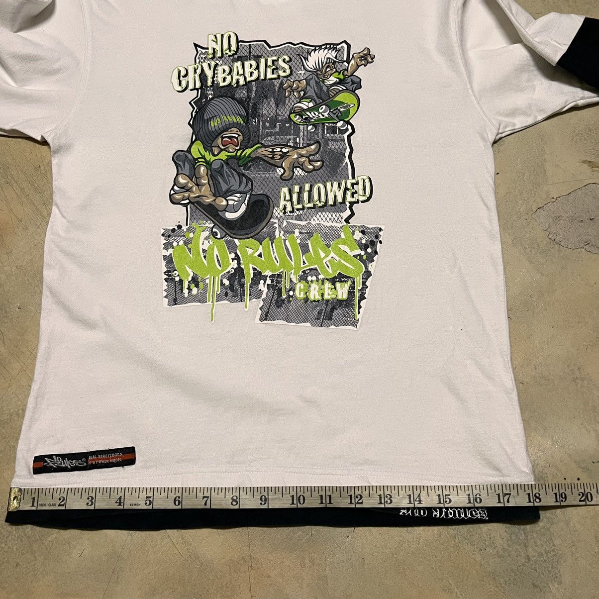 Other Vintage No Rules Skategang Long Sleeve T Shirt Size US S / EU 44-46 / 1 - 11 Thumbnail