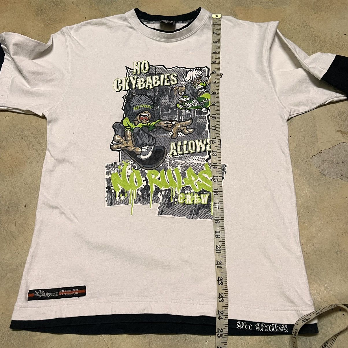 Other Vintage No Rules Skategang Long Sleeve T Shirt Size US S / EU 44-46 / 1 - 12 Thumbnail