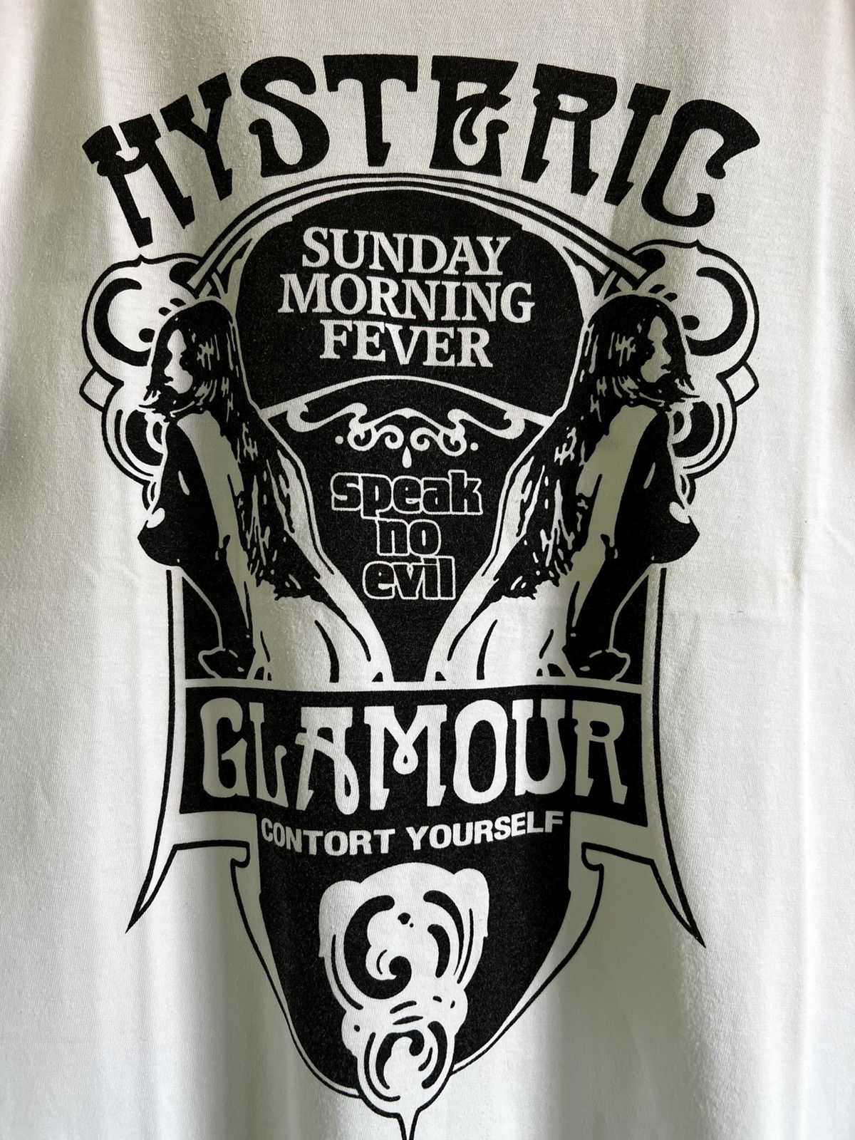 Hysteric Glamour HYSTERIC GLAMOUR SUNDAY MORNING FEVER TEE Size US S / EU 44-46 / 1 - 3 Thumbnail