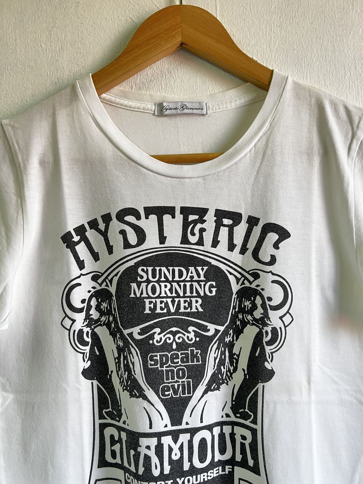 Hysteric Glamour HYSTERIC GLAMOUR SUNDAY MORNING FEVER TEE Size US S / EU 44-46 / 1 - 2 Thumbnail