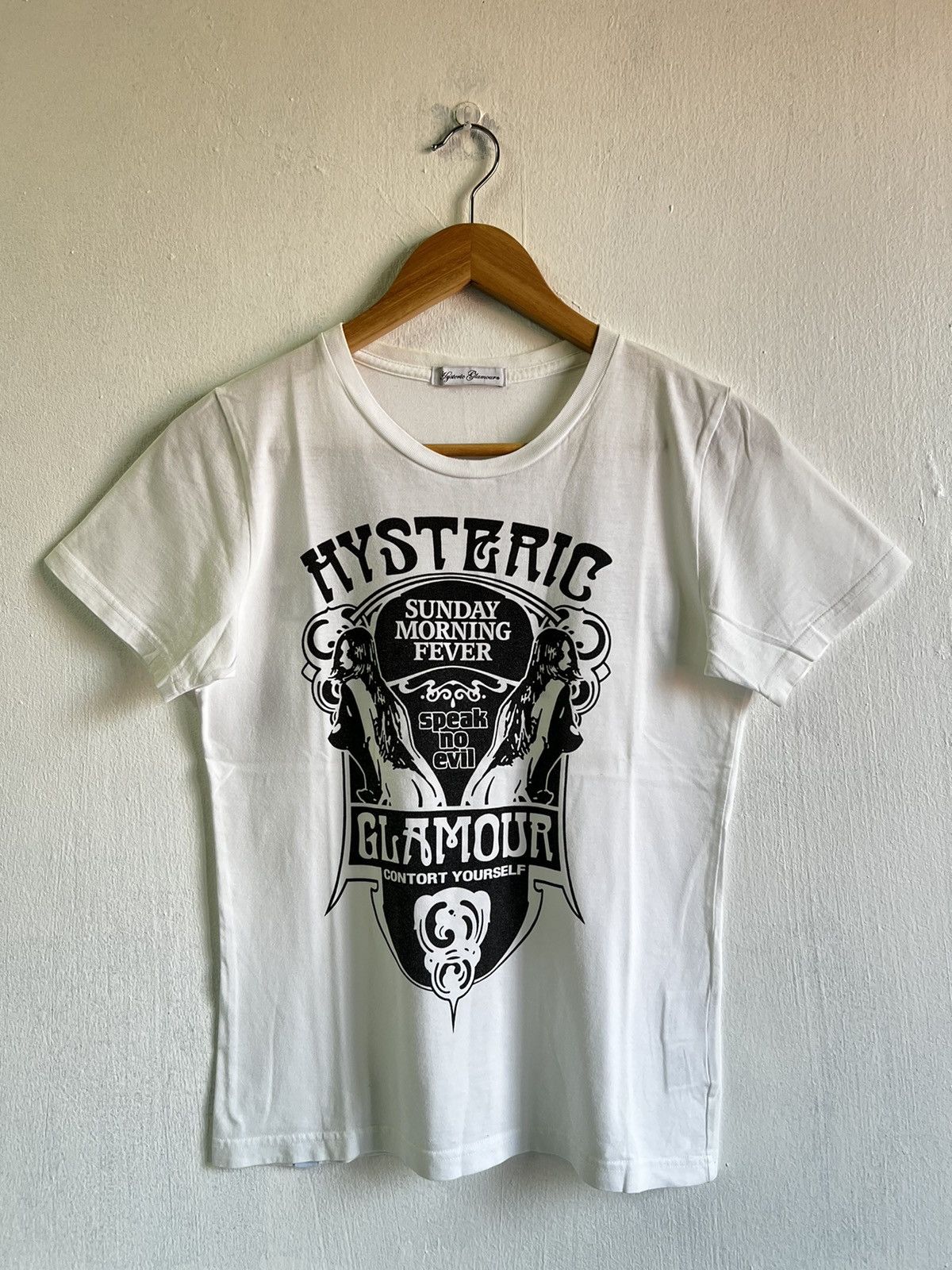 Hysteric Glamour HYSTERIC GLAMOUR SUNDAY MORNING FEVER TEE Size US S / EU 44-46 / 1 - 1 Thumbnail