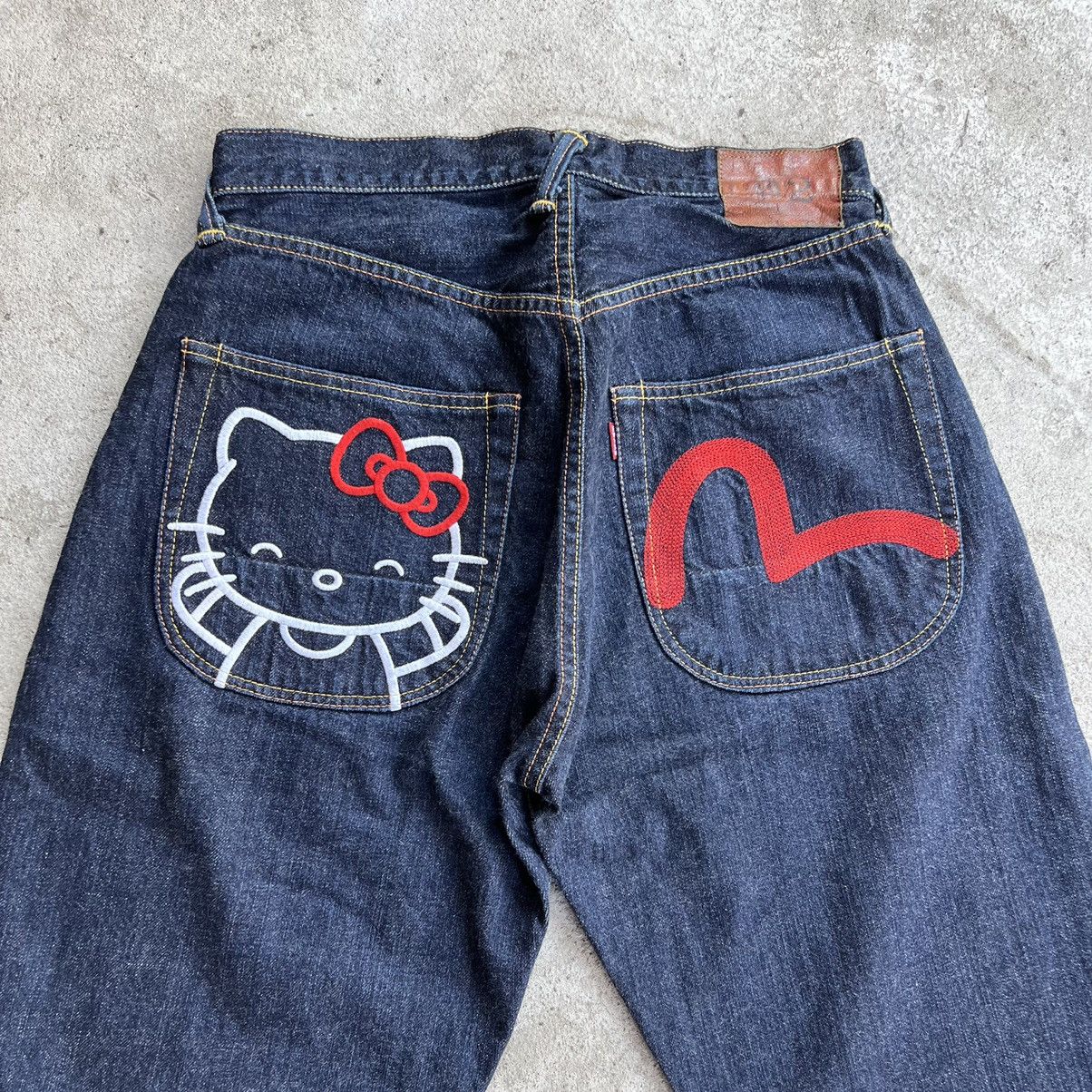 Evisu Evisu X Hello Kitty Jeans Grailed