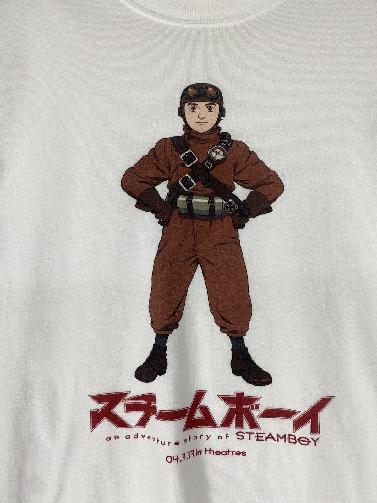 Anime Vintage rare Steamboy anime Katsuhiro Otomo akira Size US L / EU 52-54 / 3 - 3 Thumbnail