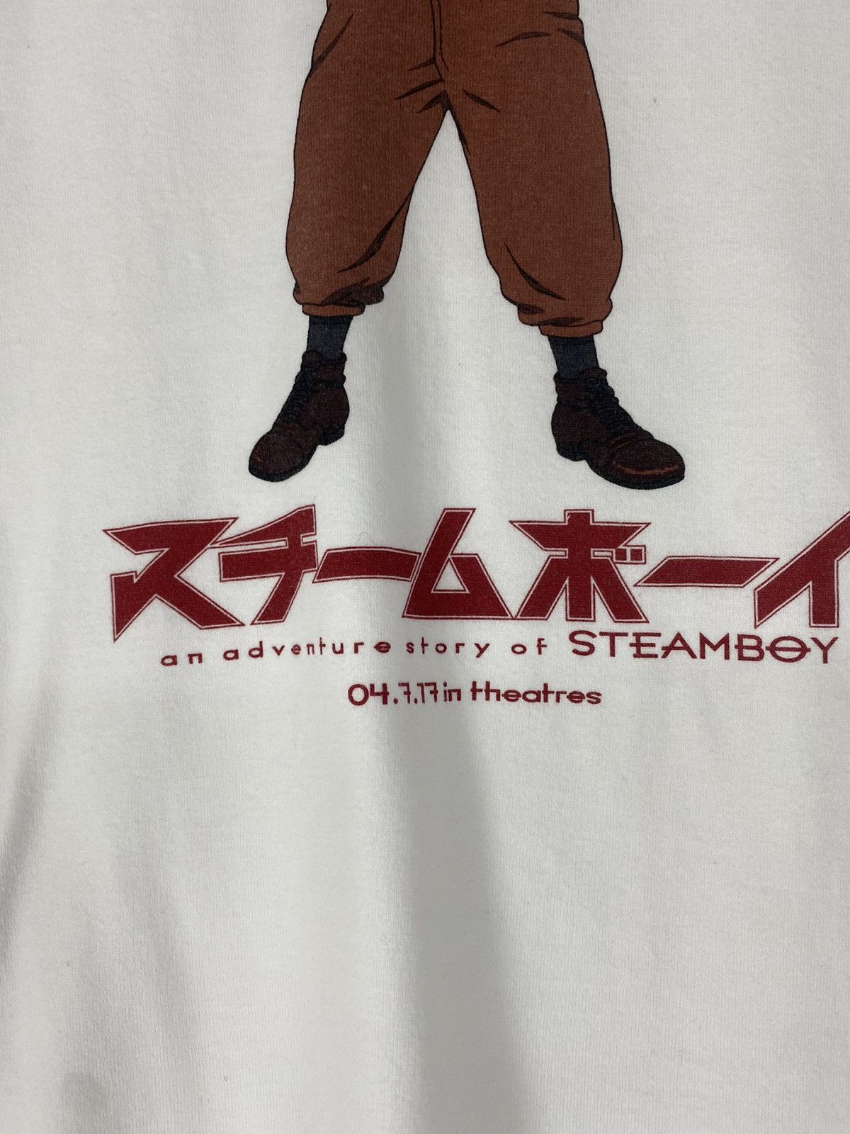 Anime Vintage rare Steamboy anime Katsuhiro Otomo akira Size US L / EU 52-54 / 3 - 4 Thumbnail