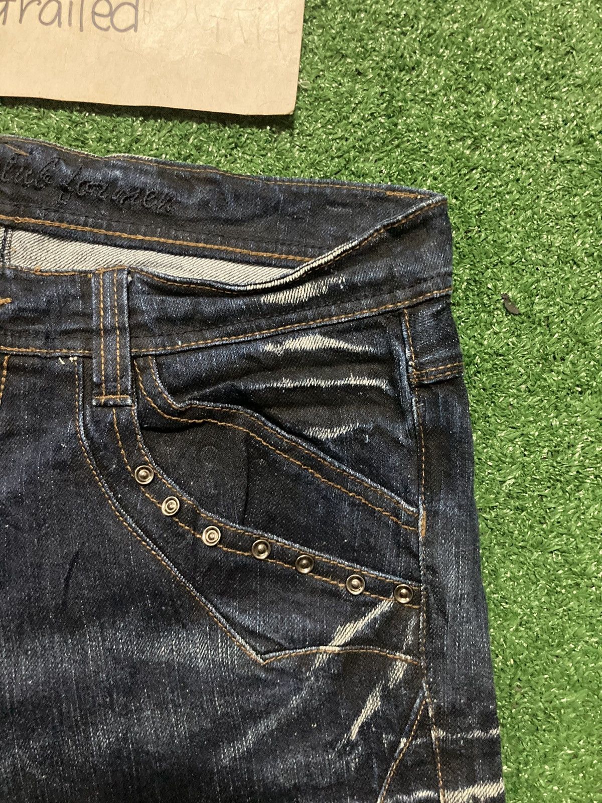 Japanese Brand × Matsuda !LastDrop!Nicole Club For Men Stretch Flared Denim Pants Size US 32 / EU 48 - 10 Thumbnail
