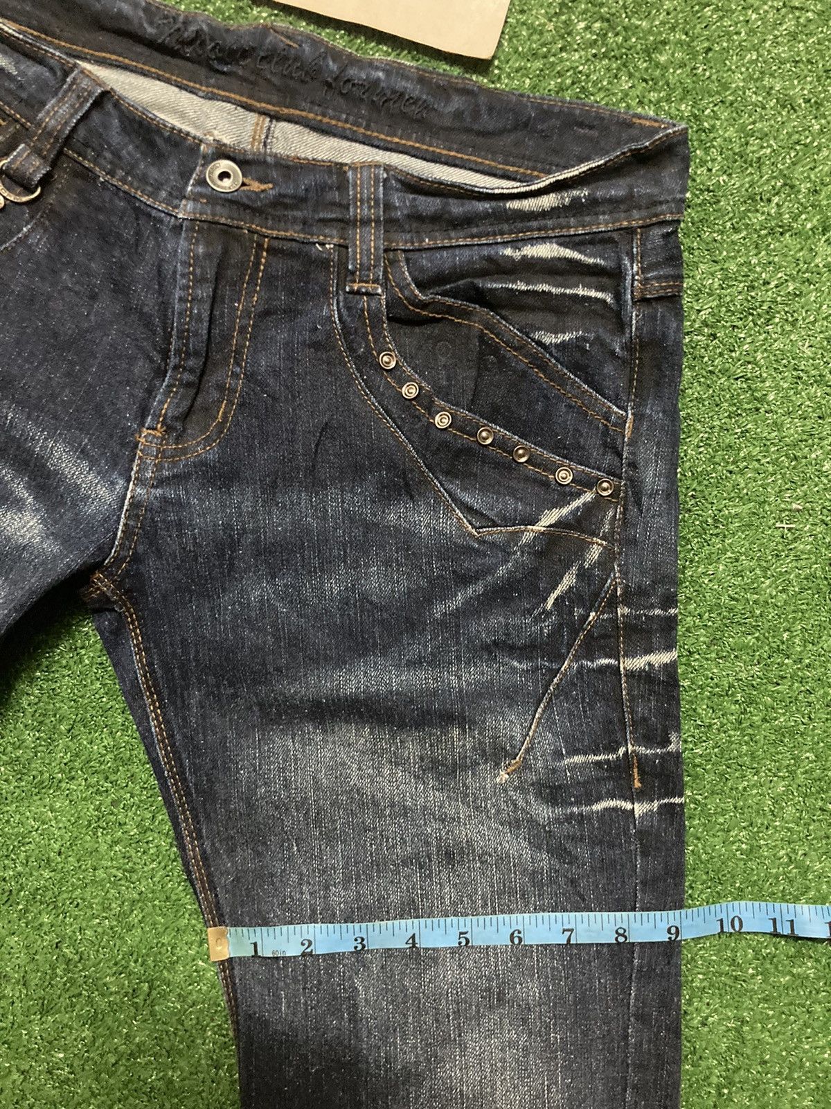 Japanese Brand × Matsuda !LastDrop!Nicole Club For Men Stretch Flared Denim Pants Size US 32 / EU 48 - 6 Thumbnail
