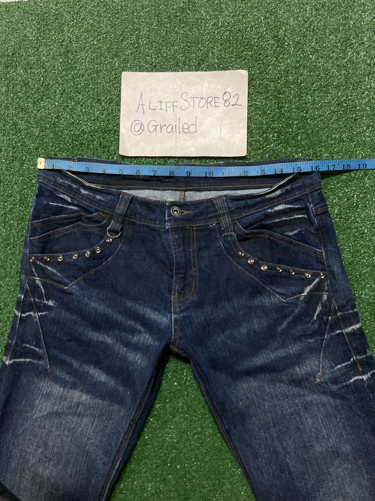 Japanese Brand × Matsuda !LastDrop!Nicole Club For Men Stretch Flared Denim Pants Size US 32 / EU 48 - 3 Thumbnail