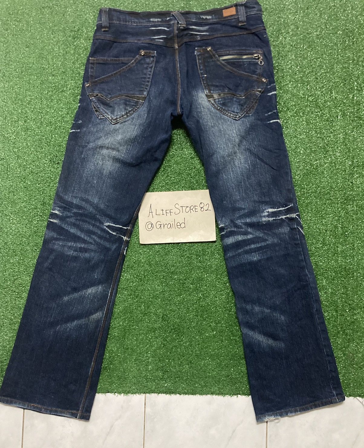Japanese Brand × Matsuda !LastDrop!Nicole Club For Men Stretch Flared Denim Pants Size US 32 / EU 48 - 2 Thumbnail