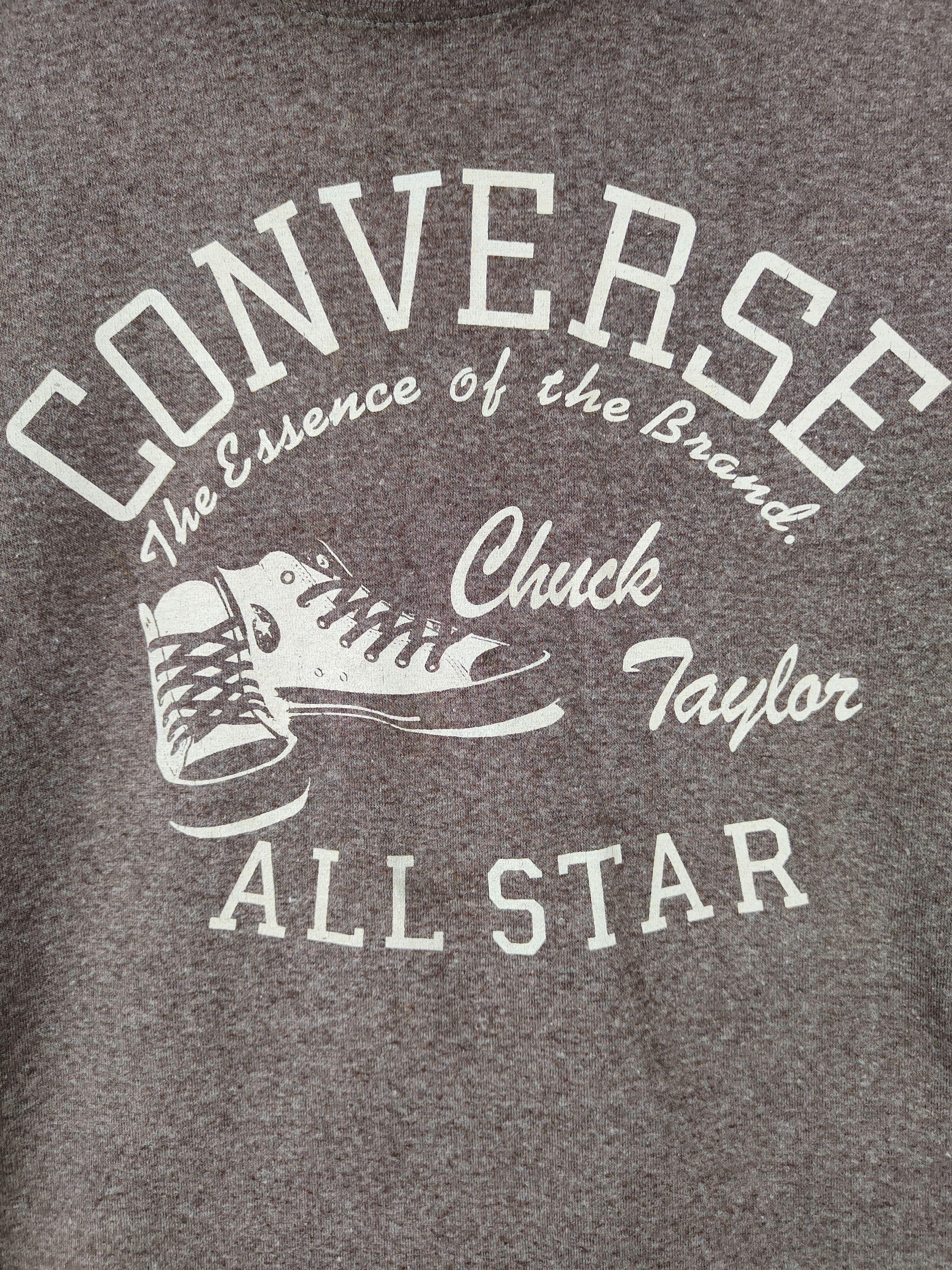 Converse Converse All Star Brown Sweatshirt #4808 Size US M / EU 48-50 / 2 - 3 Thumbnail