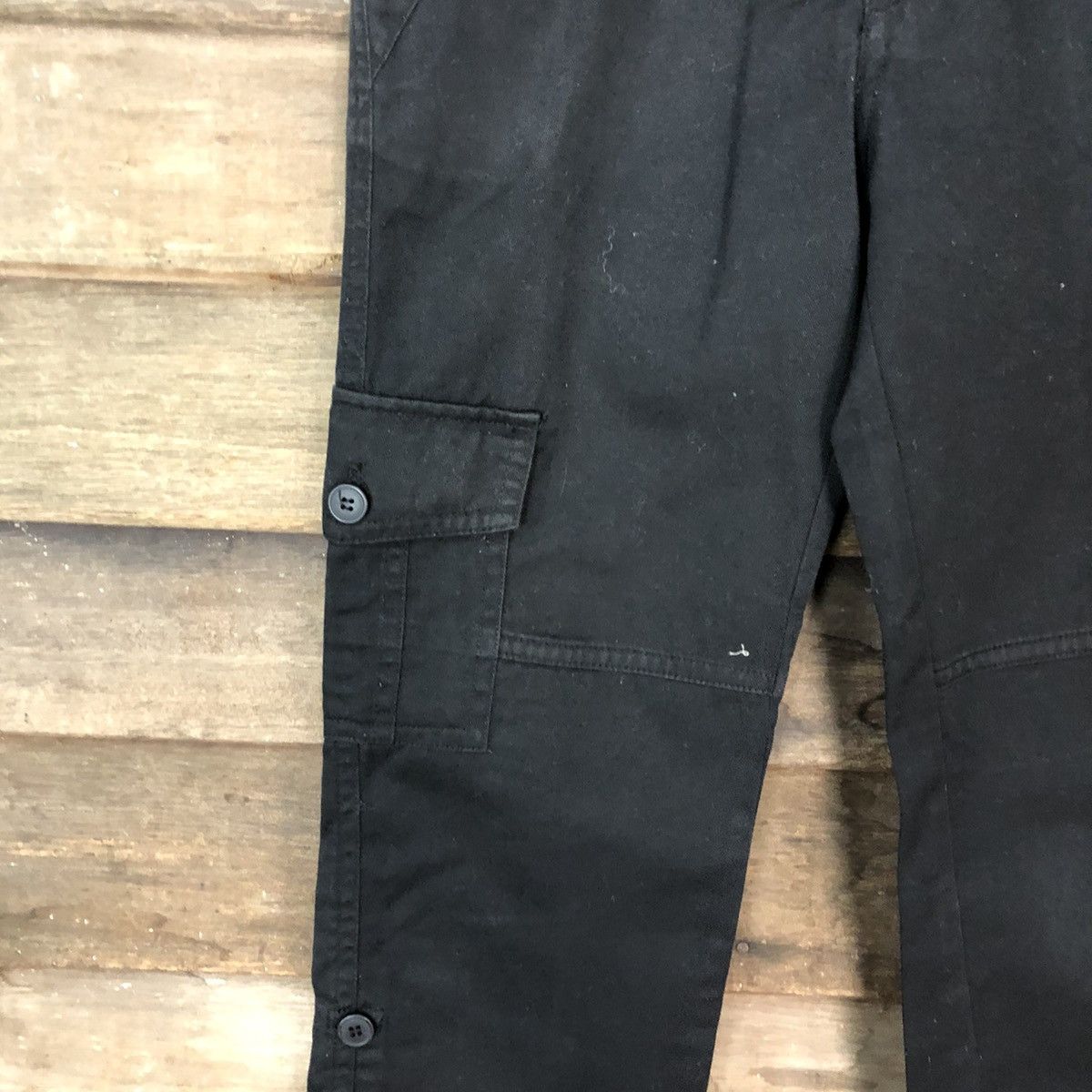 Comme Ca Ism × Japanese Brand Comme Ca Ism Black multipocket Cargo Pants #4633 Size US 26 / EU 42 - 6 Thumbnail