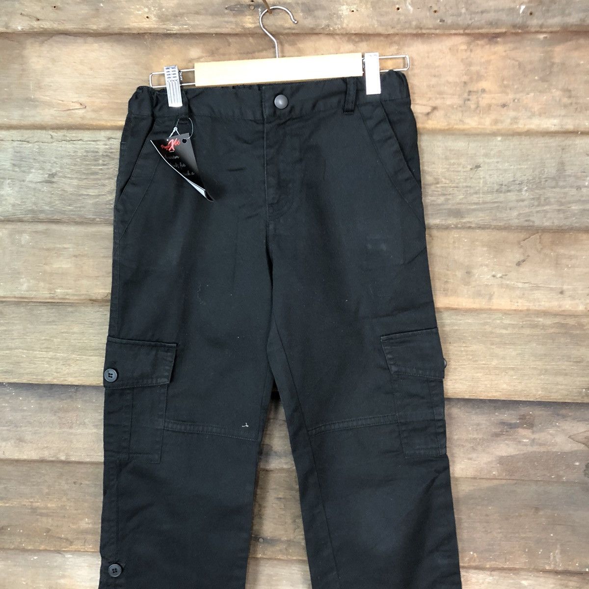 Comme Ca Ism × Japanese Brand Comme Ca Ism Black multipocket Cargo Pants #4633 Size US 26 / EU 42 - 2 Thumbnail