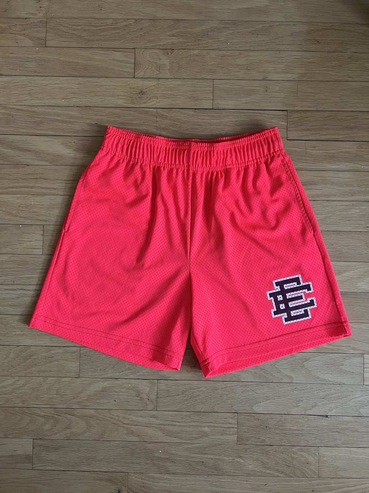 High quality Eric Emanuel EE Basic Missile Red Shorts