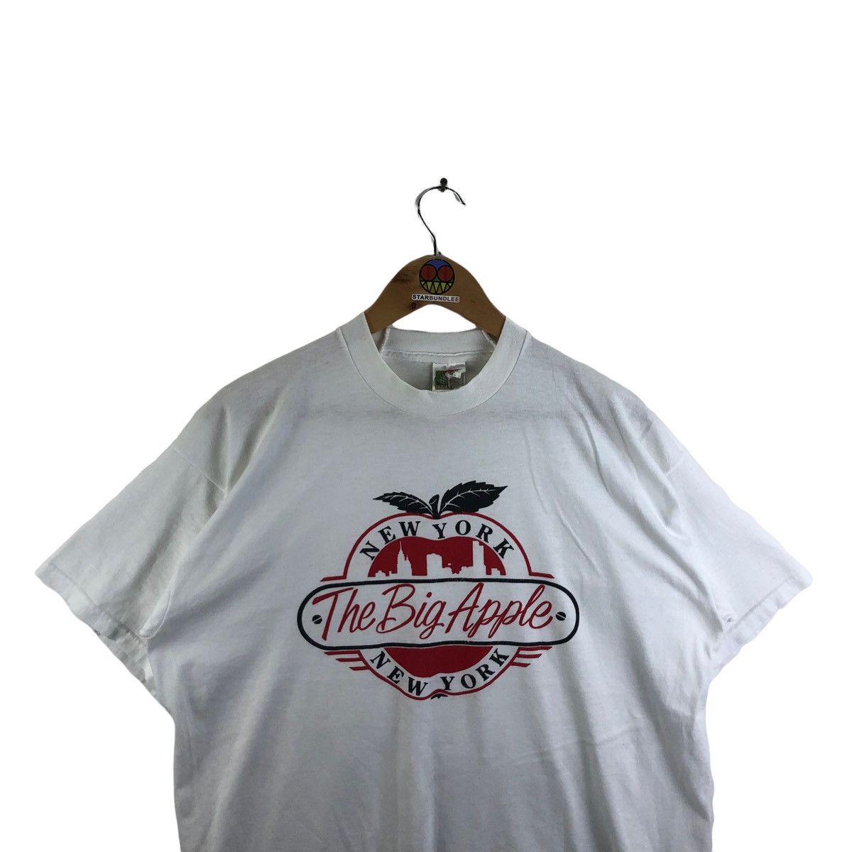 Vintage Fruit Of The Loom Big Apple Promo Tshirt