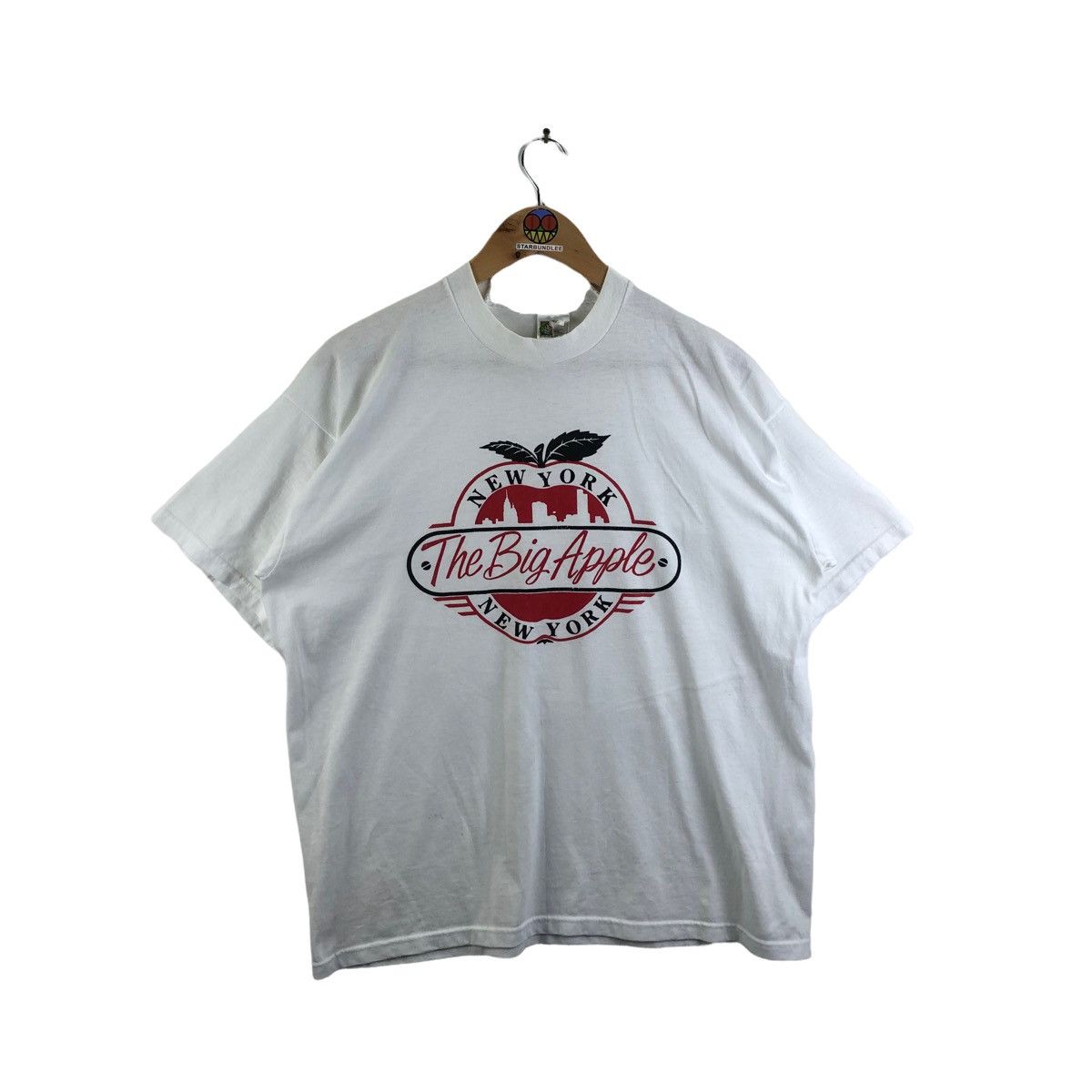 Vintage Fruit Of The Loom Big Apple Promo Tshirt